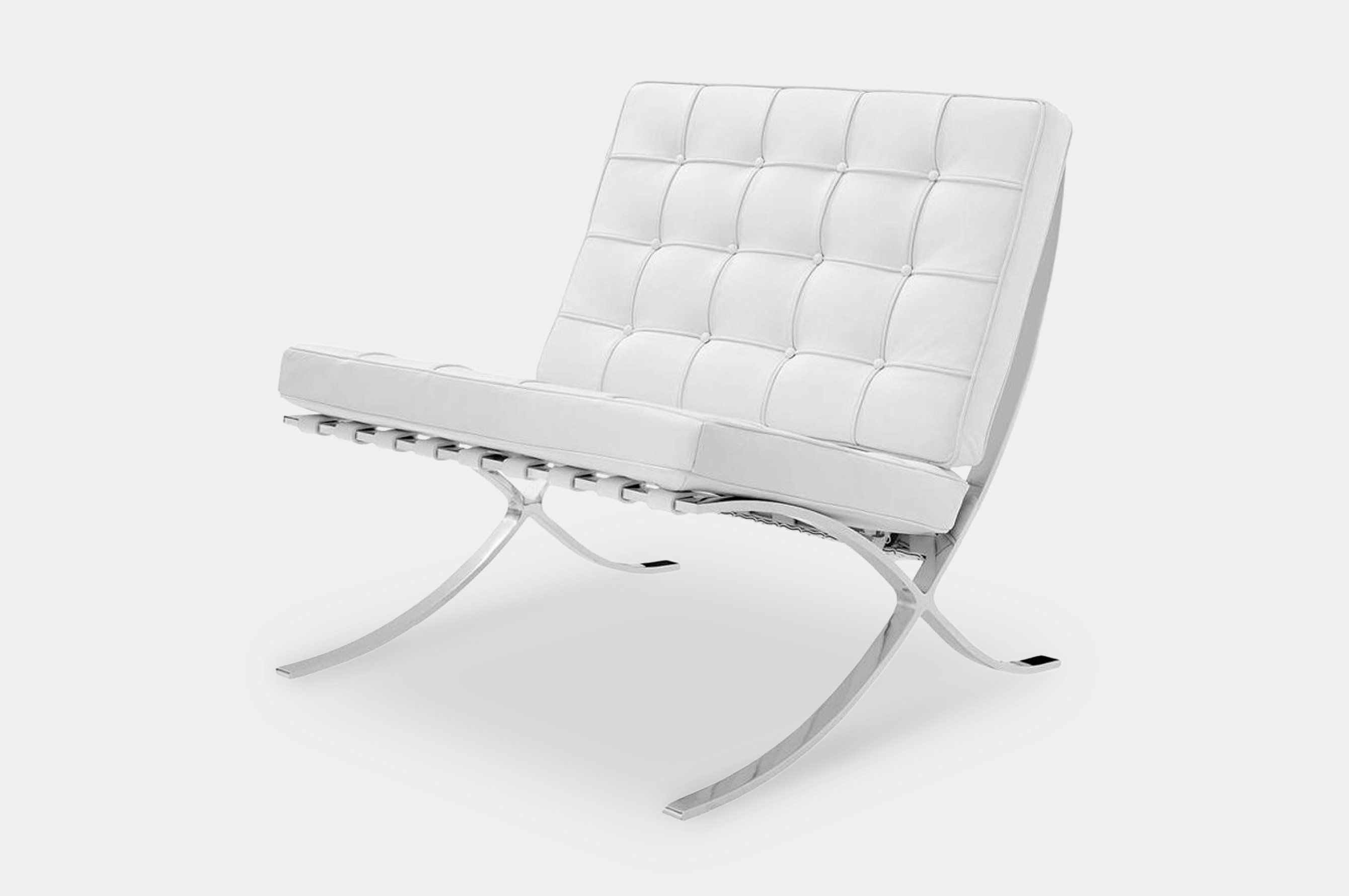 Replica Barcelona Chair – White 2
