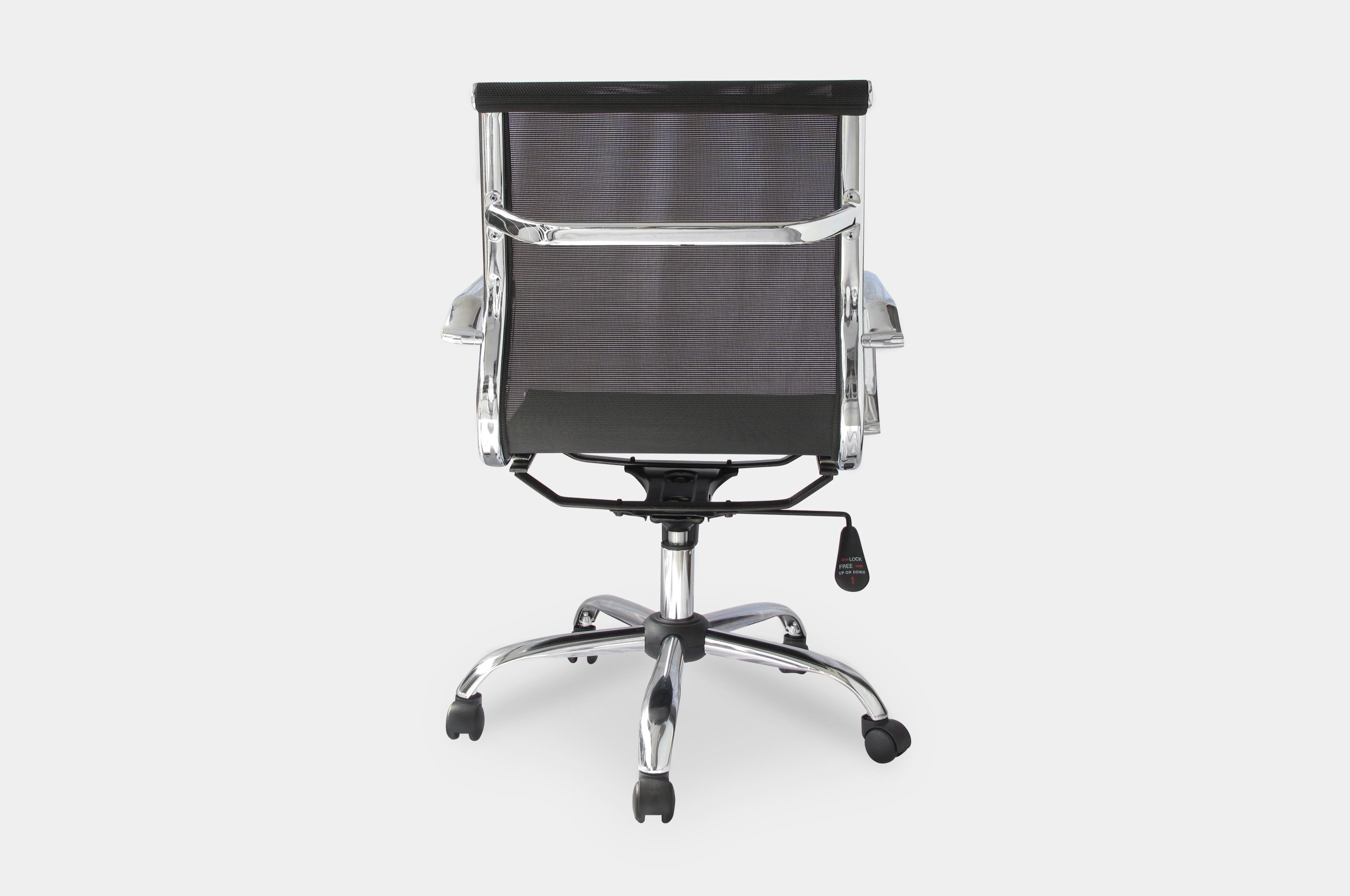 Bureau Low Back Mesh Office Chair – Black 4
