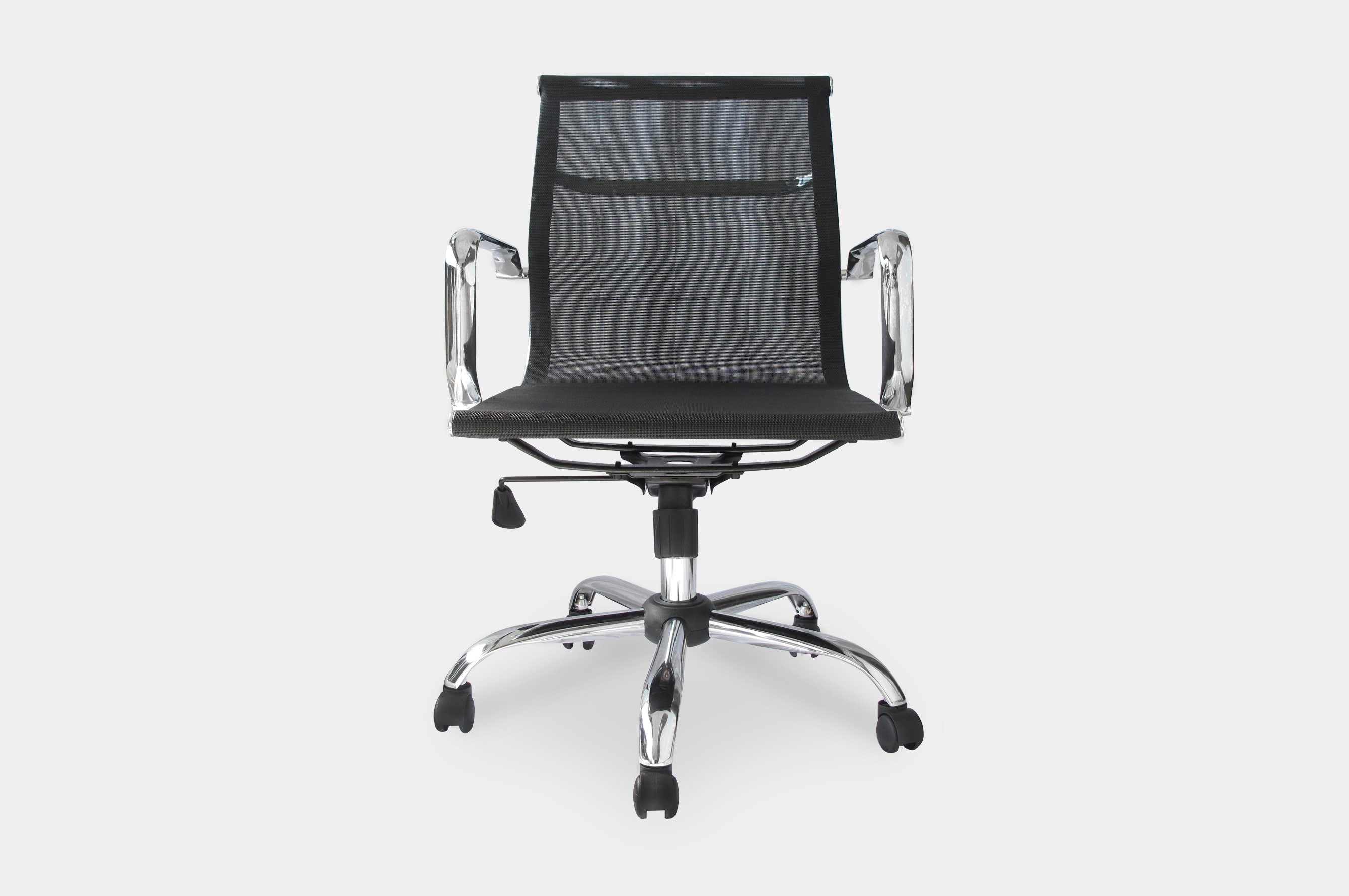 Bureau Low Back Mesh Office Chair – Black 1