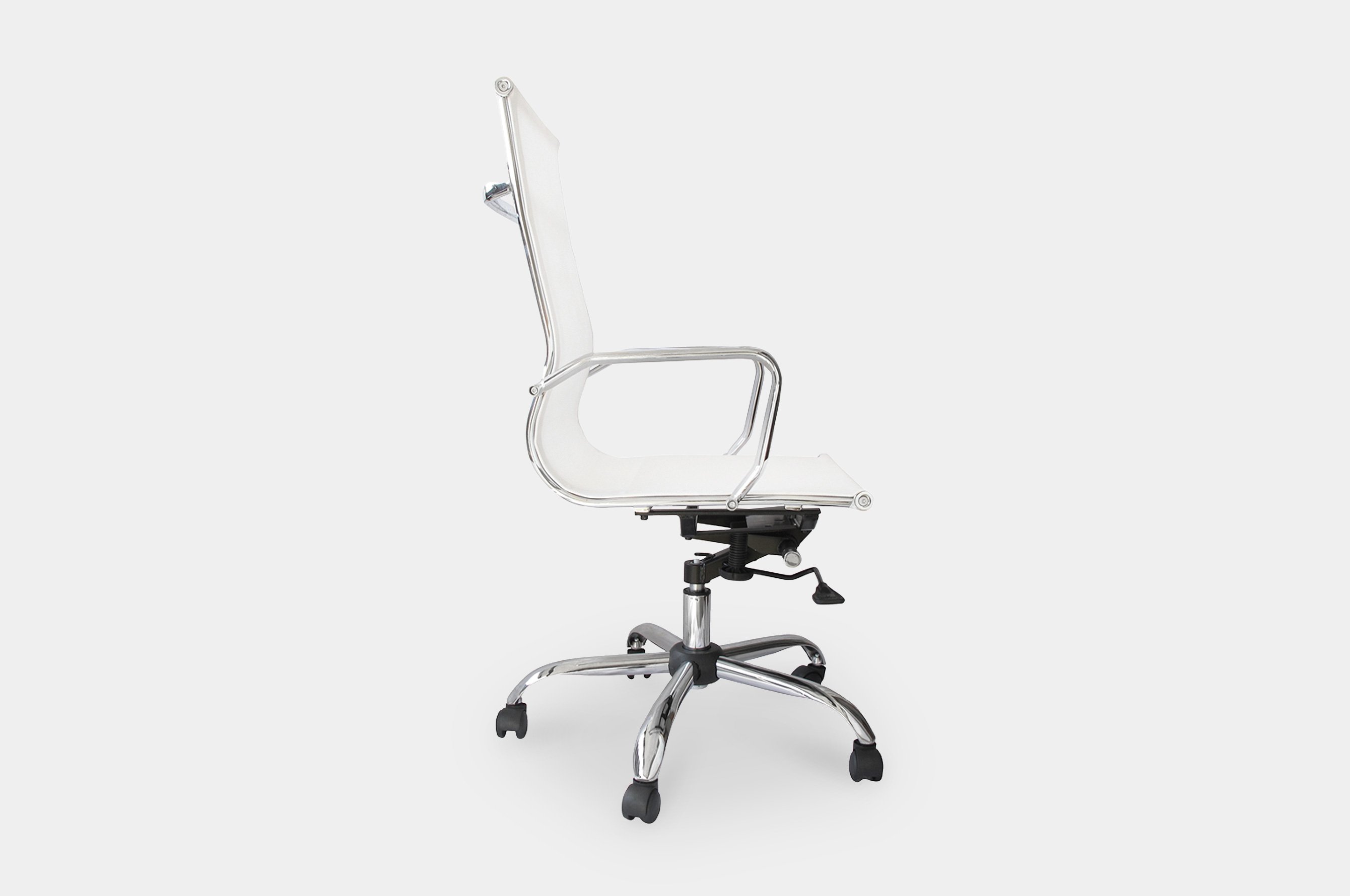 Bureau High Back Mesh Office Chair – White 3
