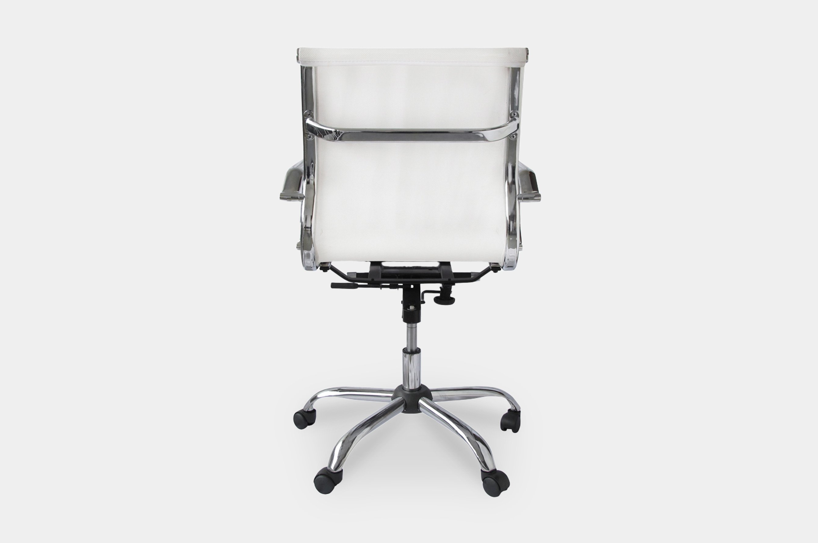 Bureau Low Back Mesh Office Chair – White 4