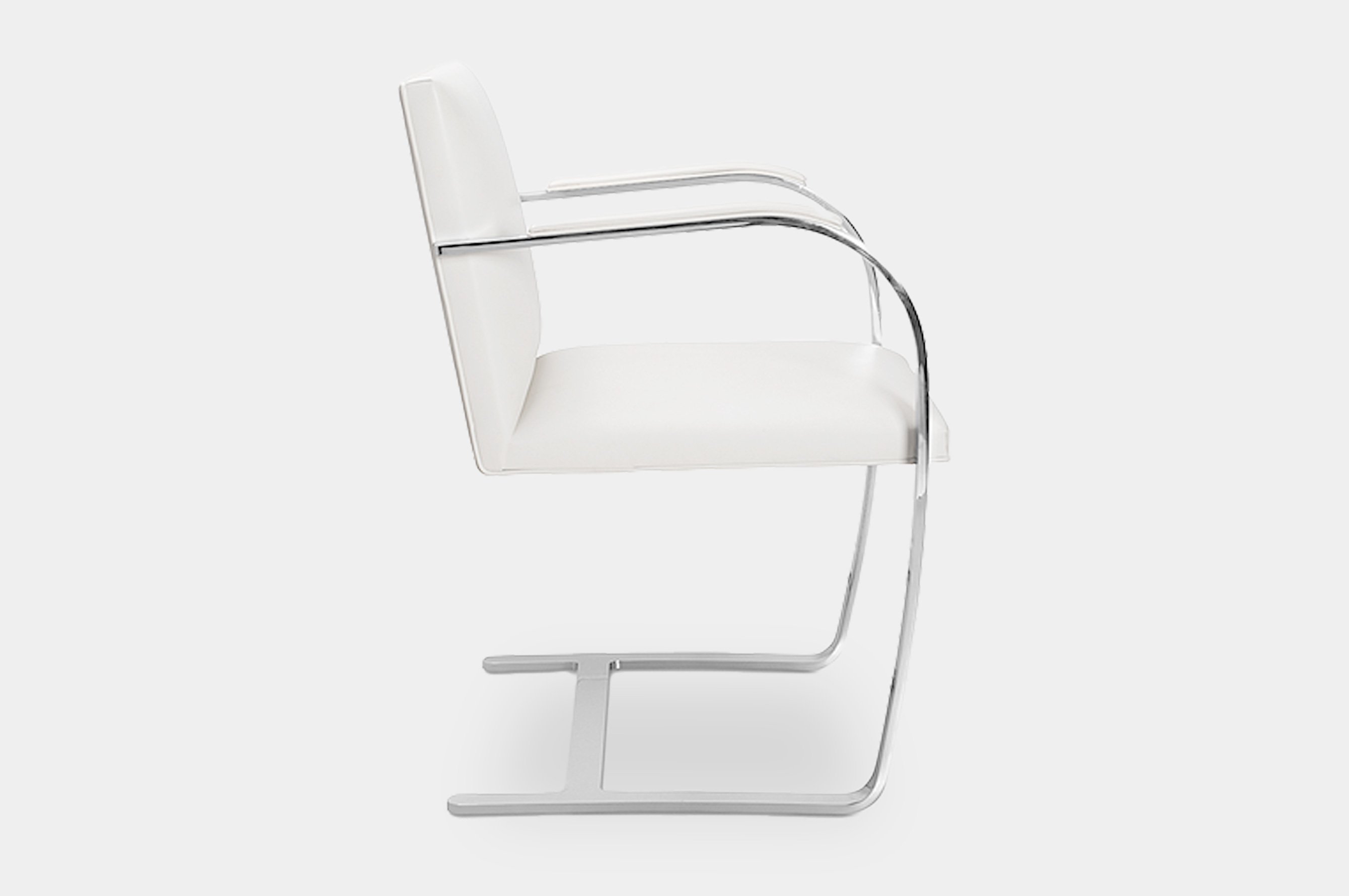 Replica Mies van der Rohe Brno Chair – White 3