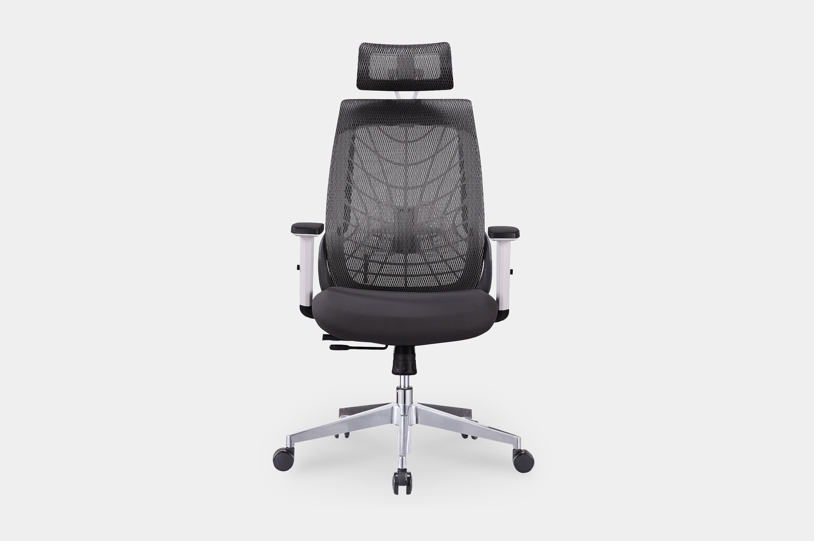 Orb Ergonomic Office Chair – Grey / White 1