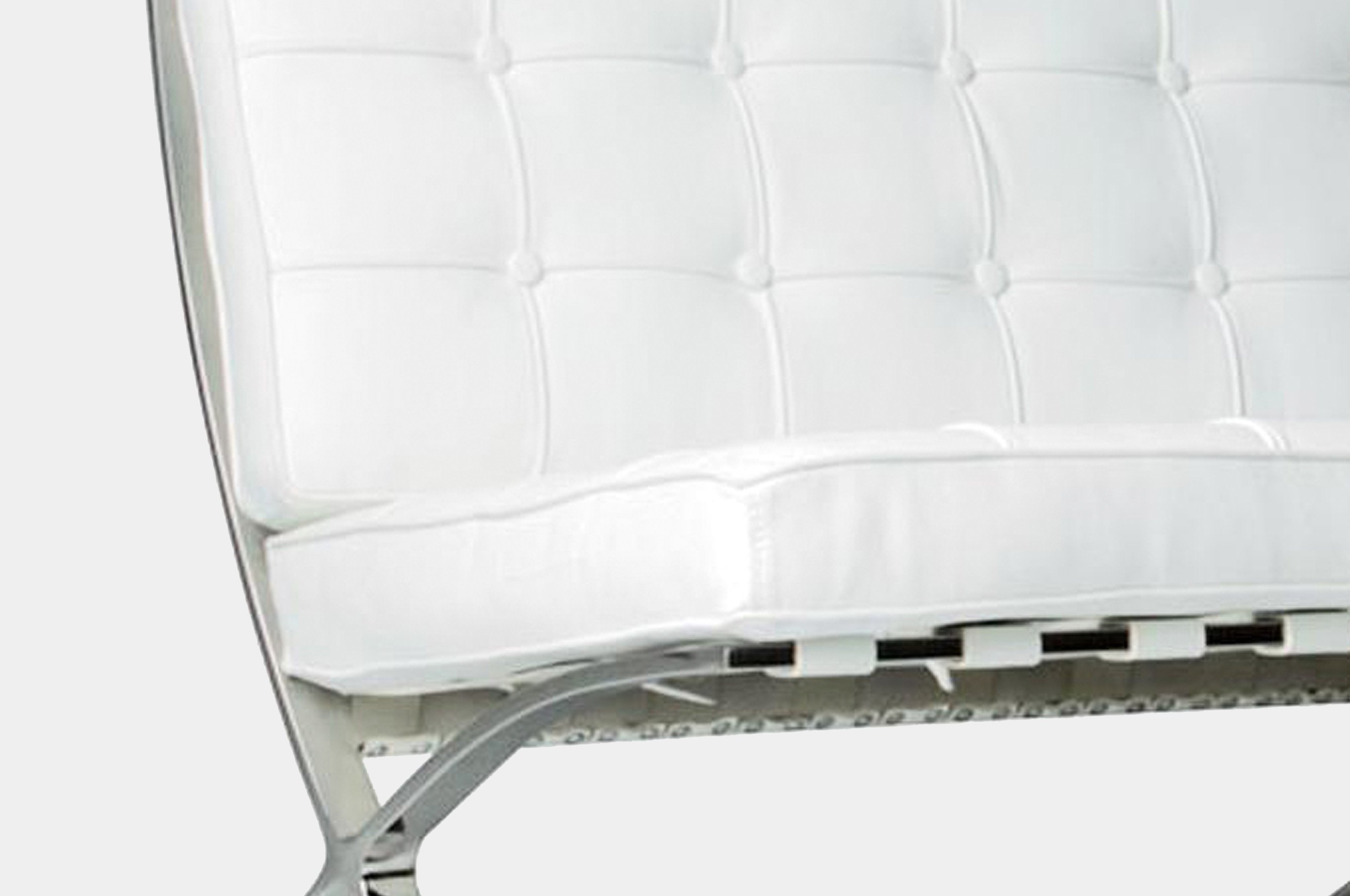 Replica Barcelona 2 Seater Sofa – White 3