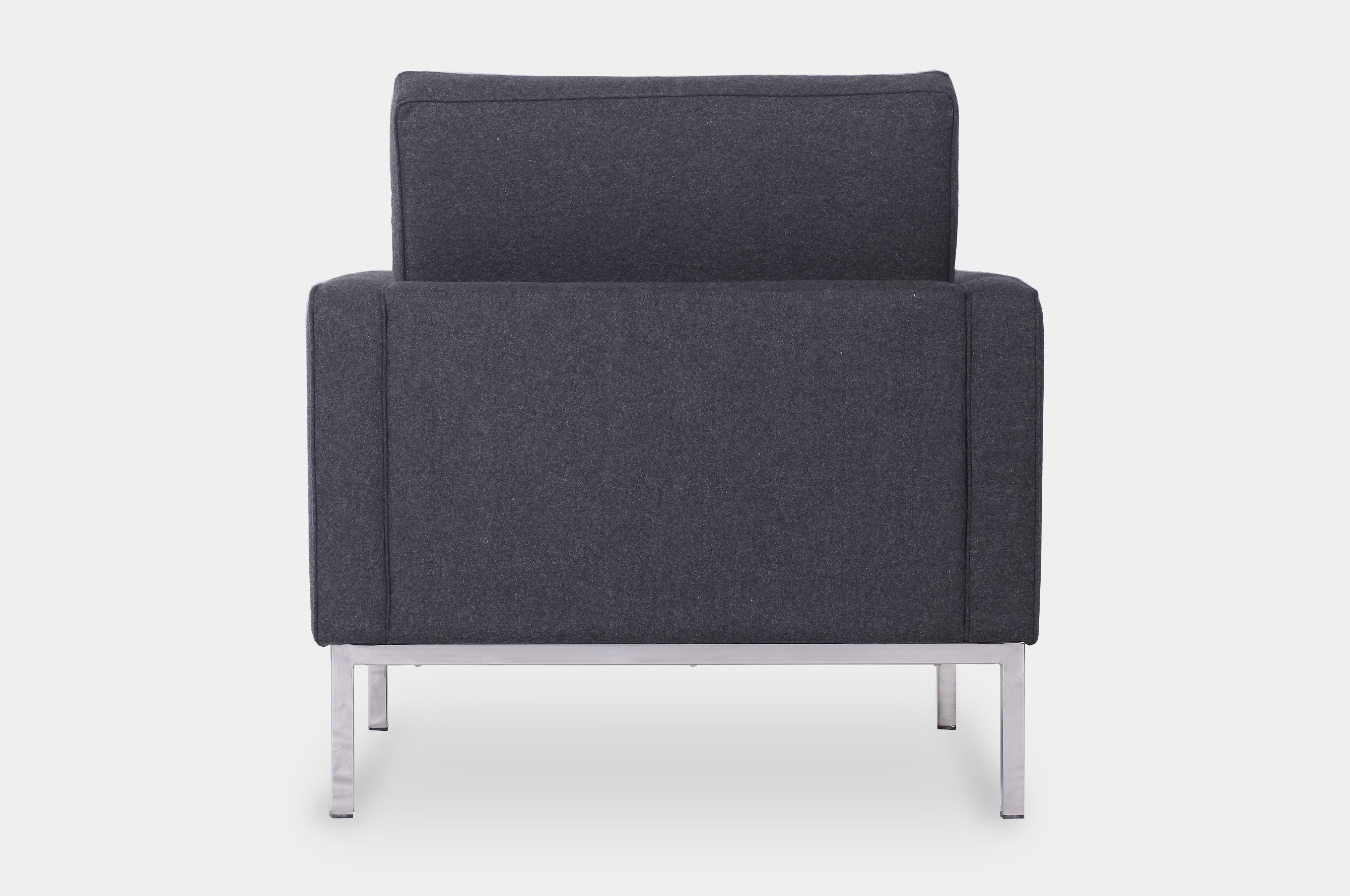 Replica Florence Knoll Armchair – Charcoal 4
