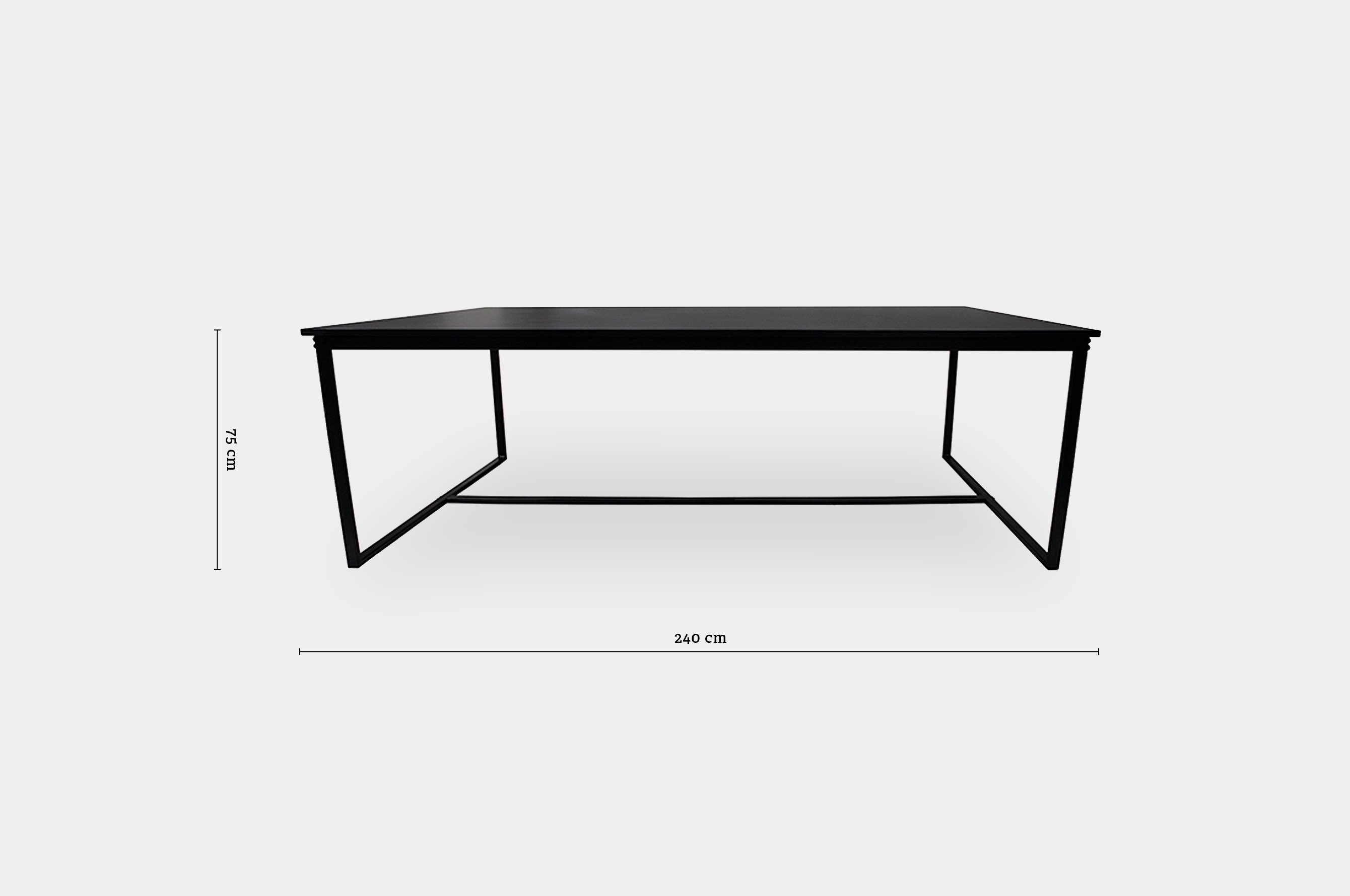 Masta Table 240cm – Black 4
