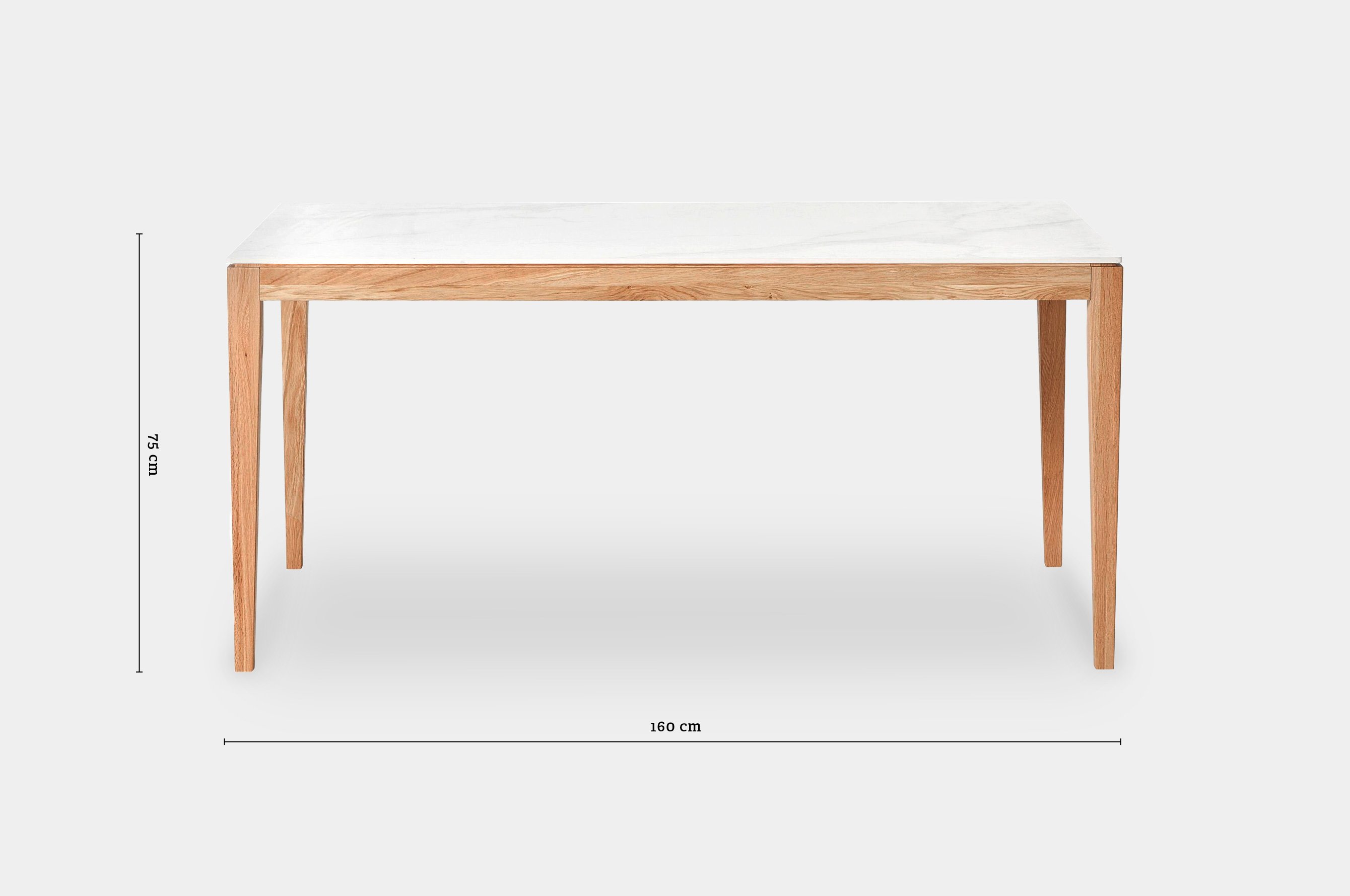 Genoa Table – Marble Effect 4