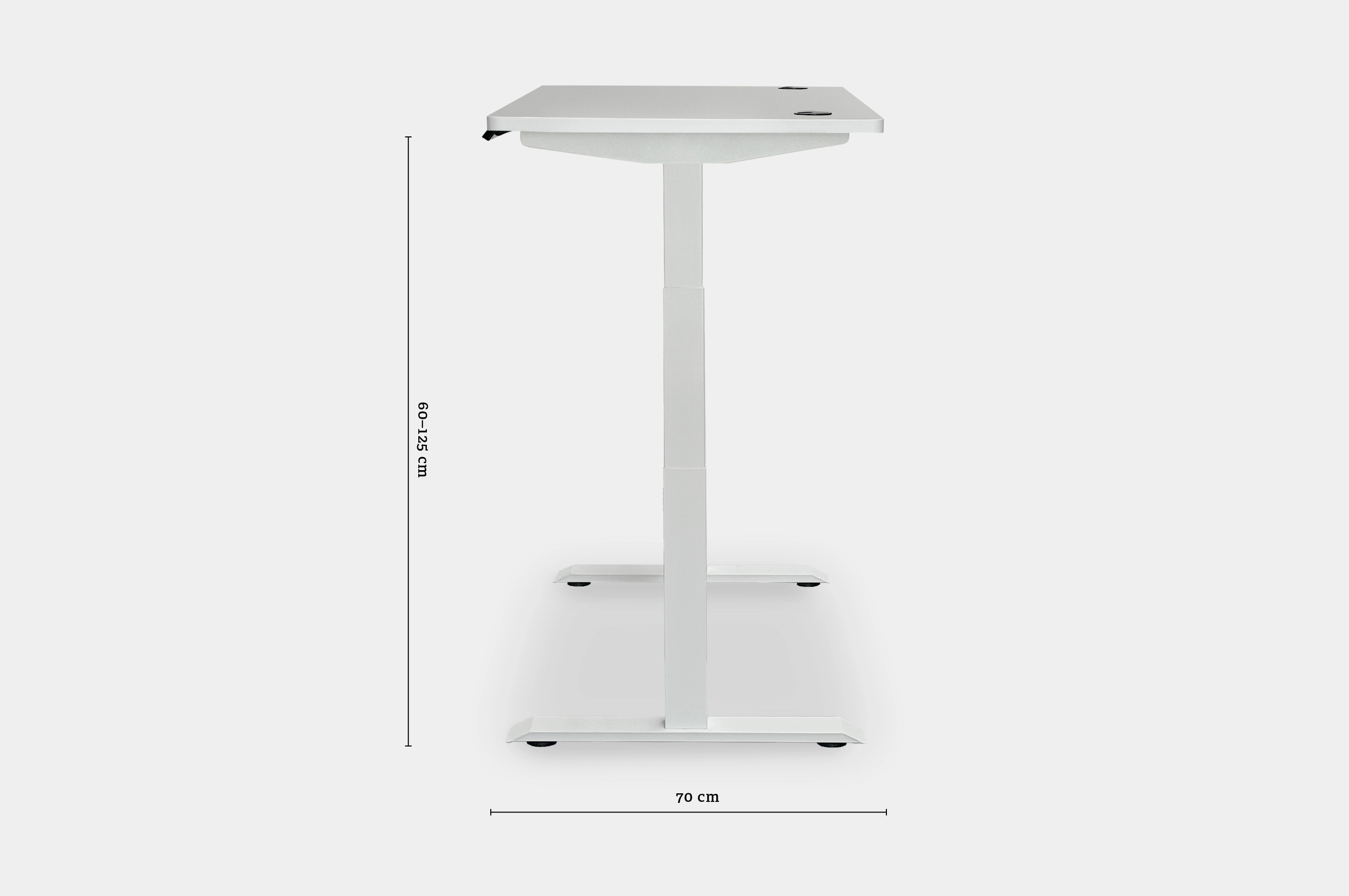 Altitude Standing Desk 120x70 – White / White 10