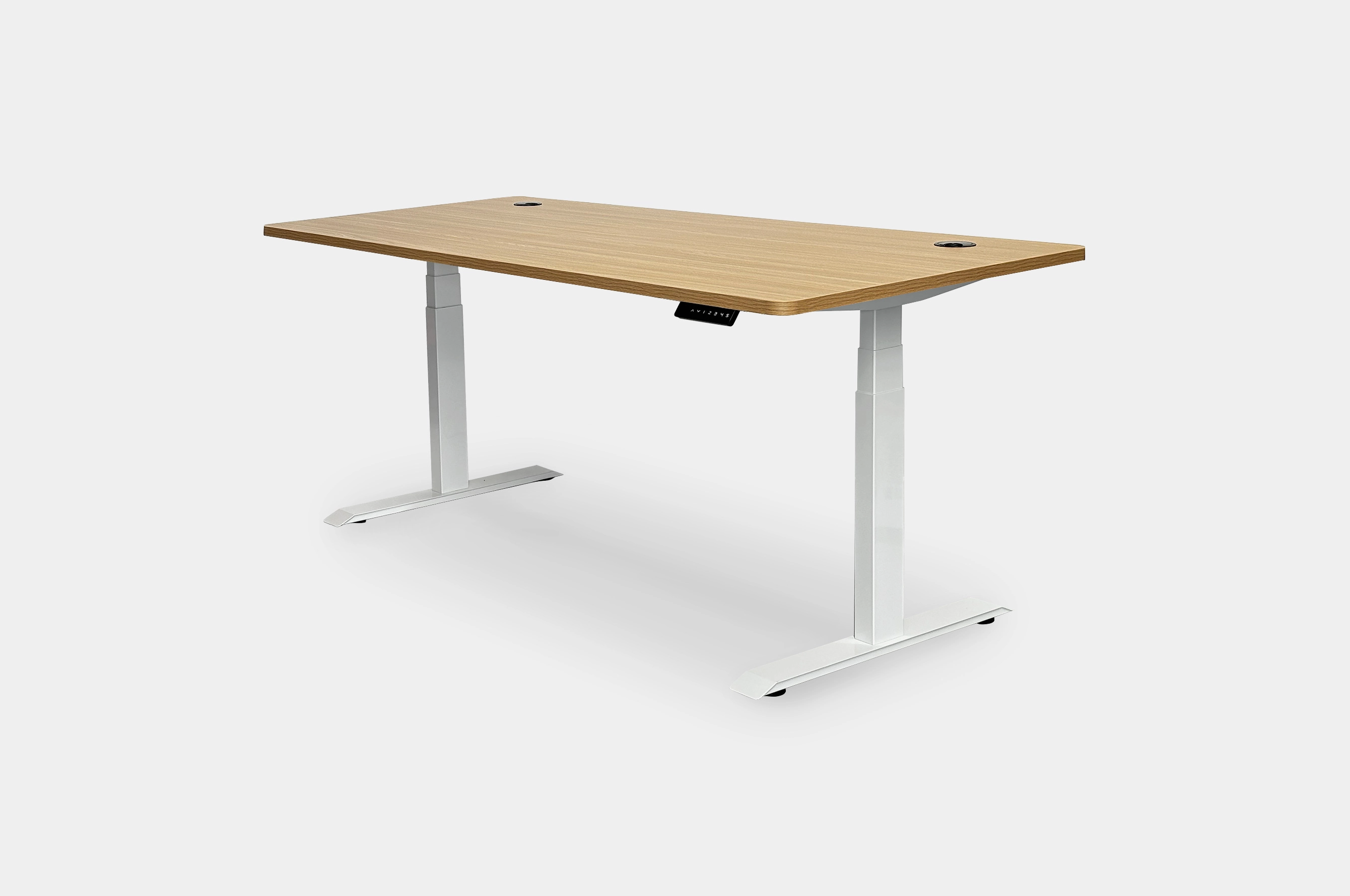 Altitude Standing Desk 180x80 – Oak / White 1