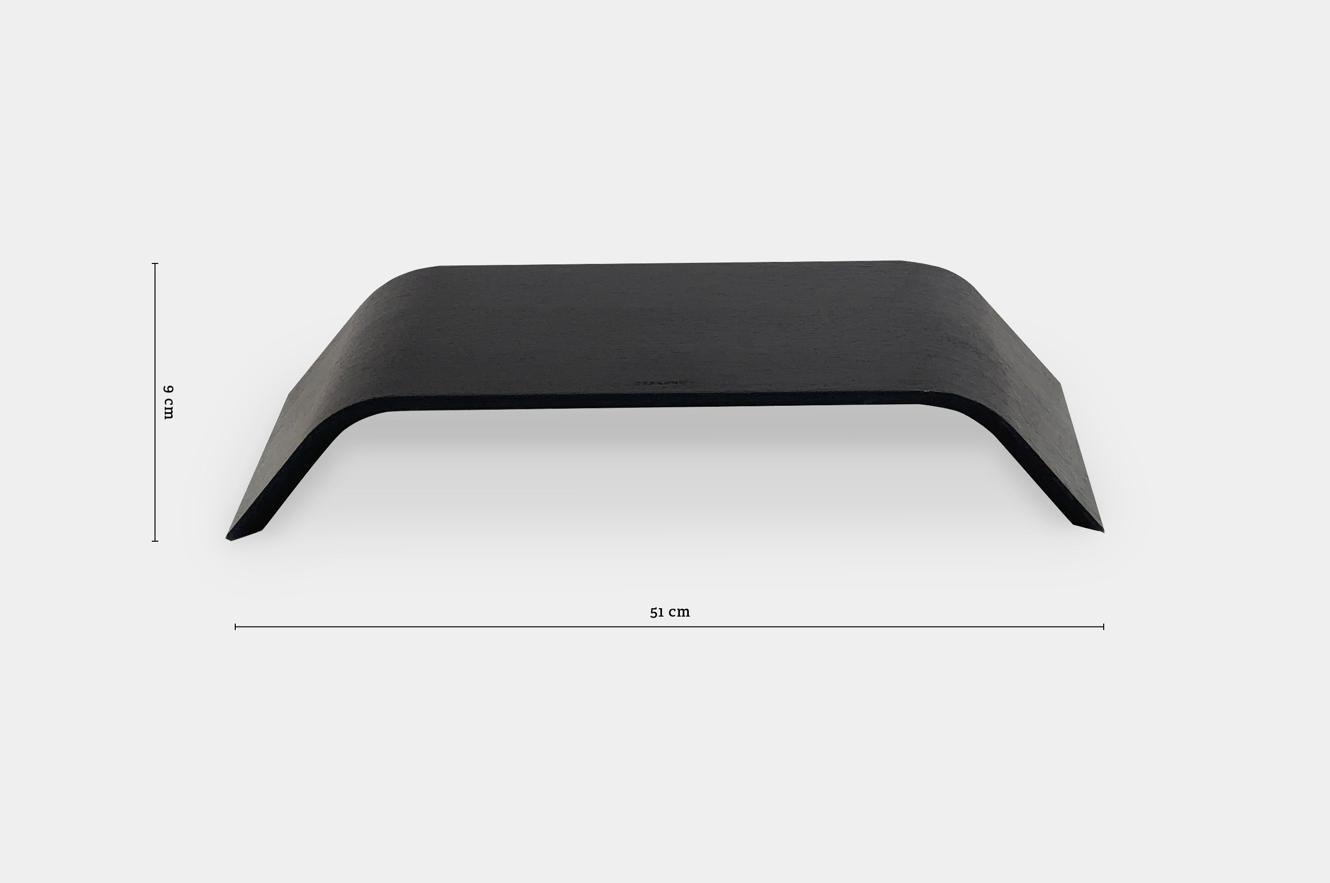 Monitor Stand – Oak / Black 7
