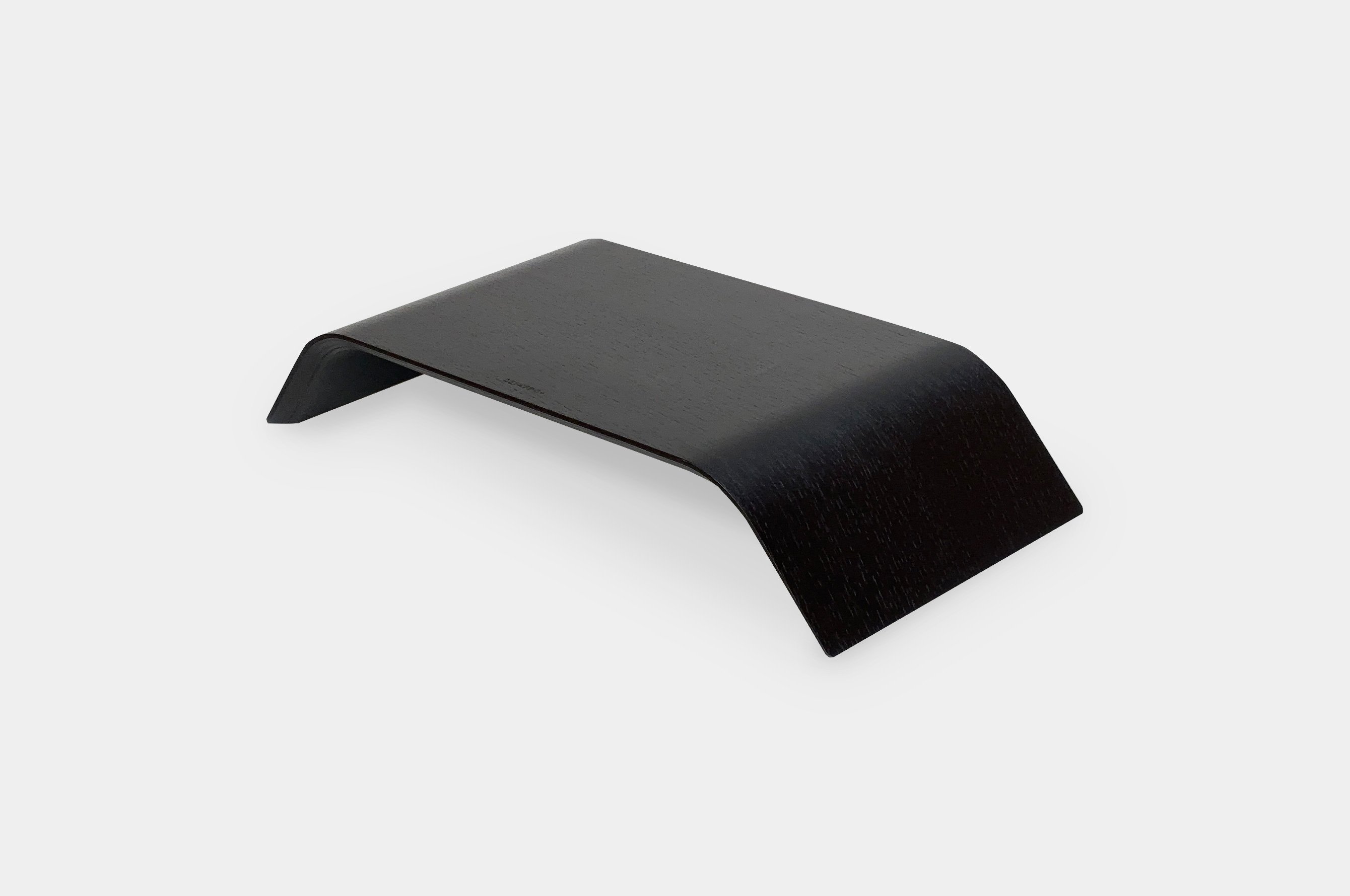 Monitor Stand – Oak / Black 1