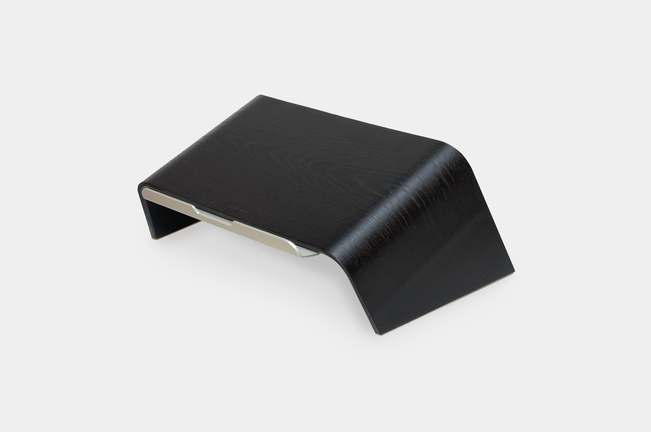 Laptop Stand – Oak / Black 1