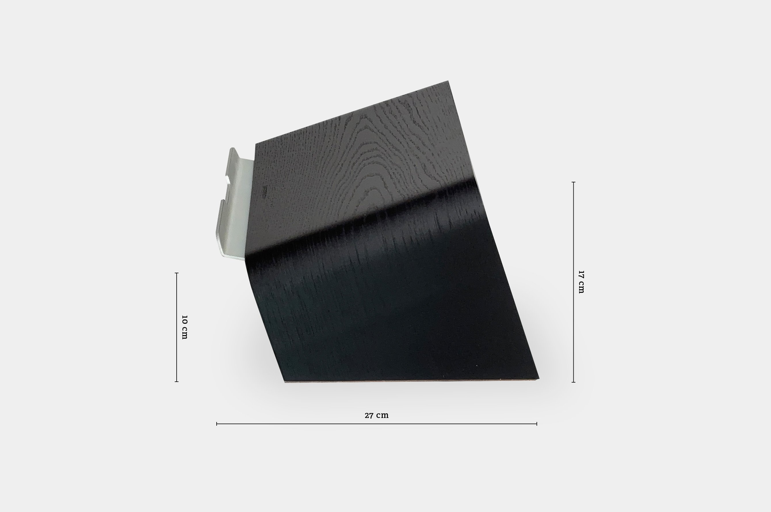 Laptop Stand – Oak / Black 8