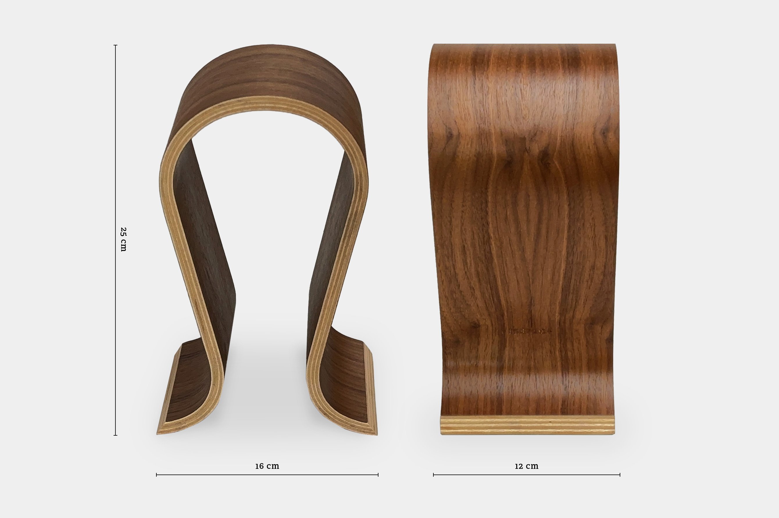 Headphone Stand – Walnut 9