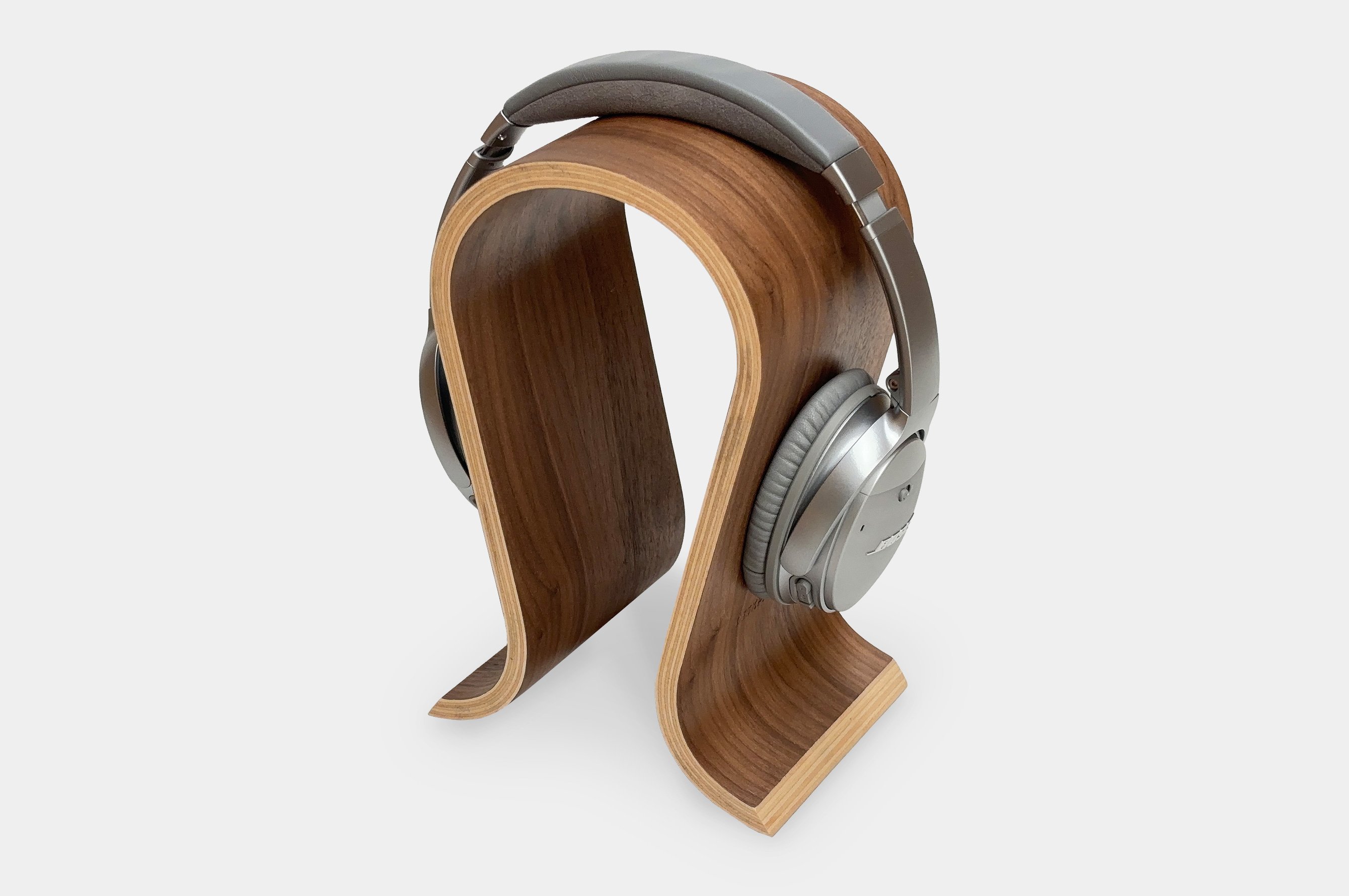 Headphone Stand – Walnut 1
