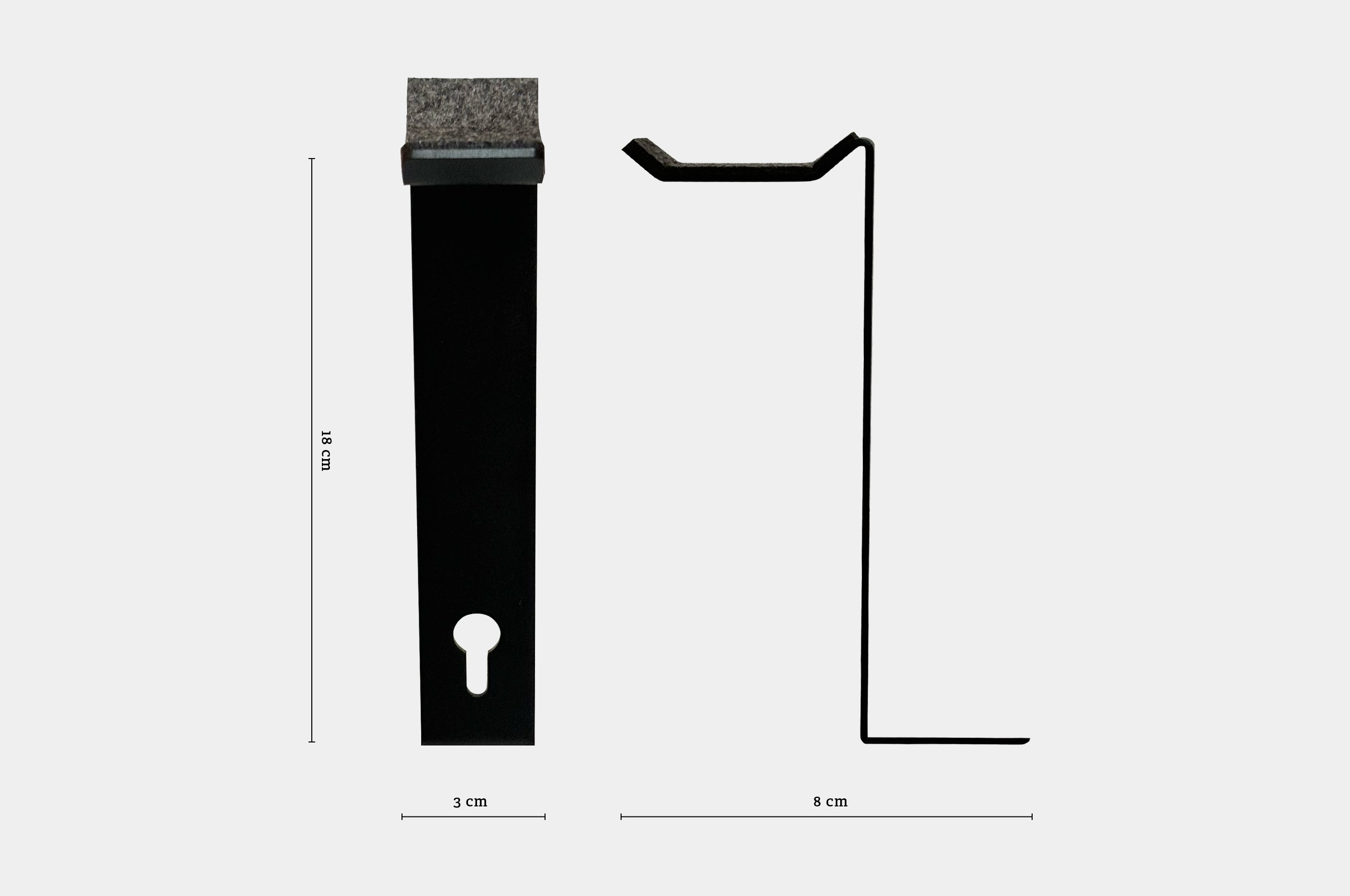 Desktop Headphone Bracket – Black 5