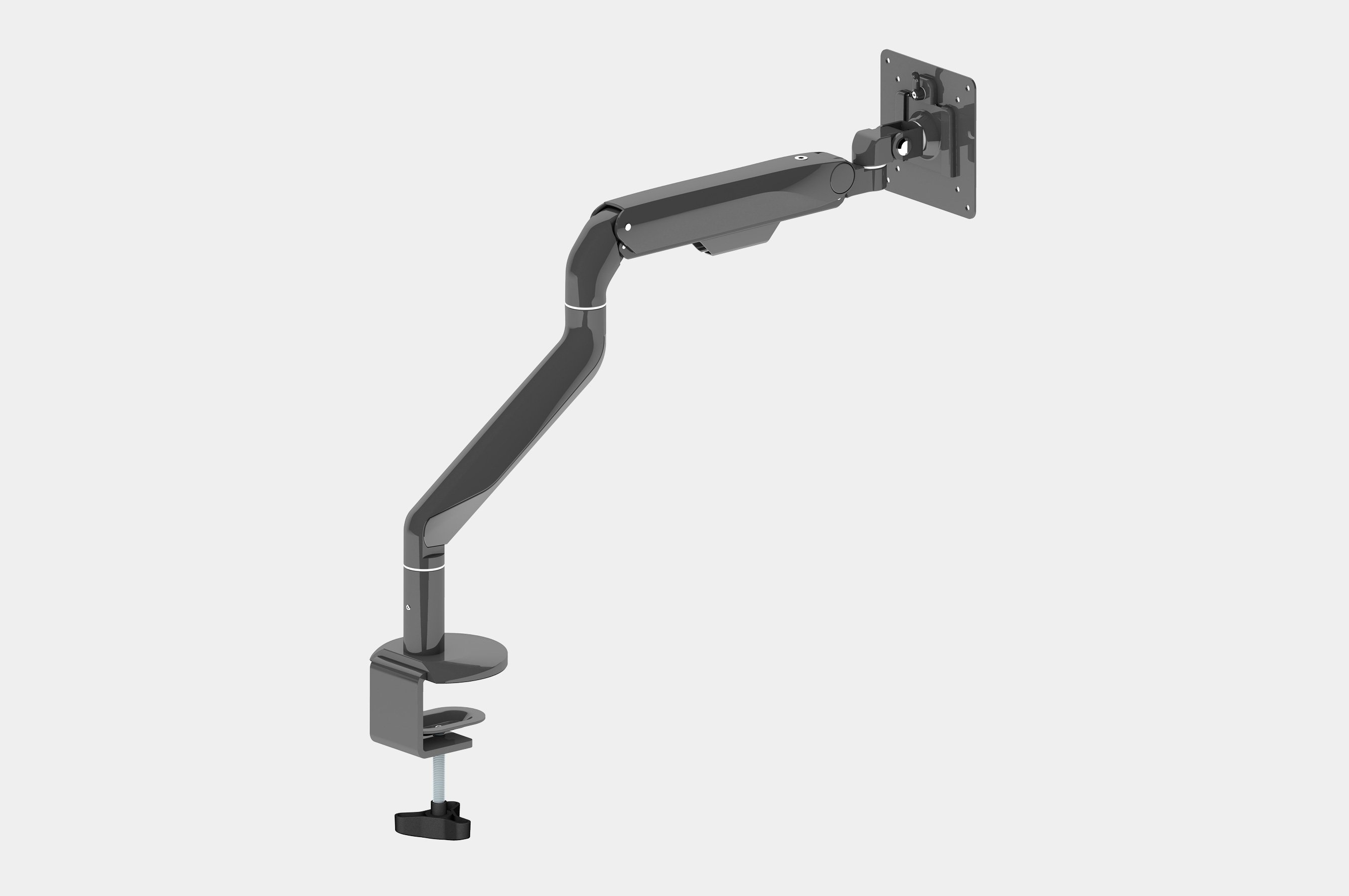 Single Monitor Arm – Screen Size 17" – 32" Screens – Black 2