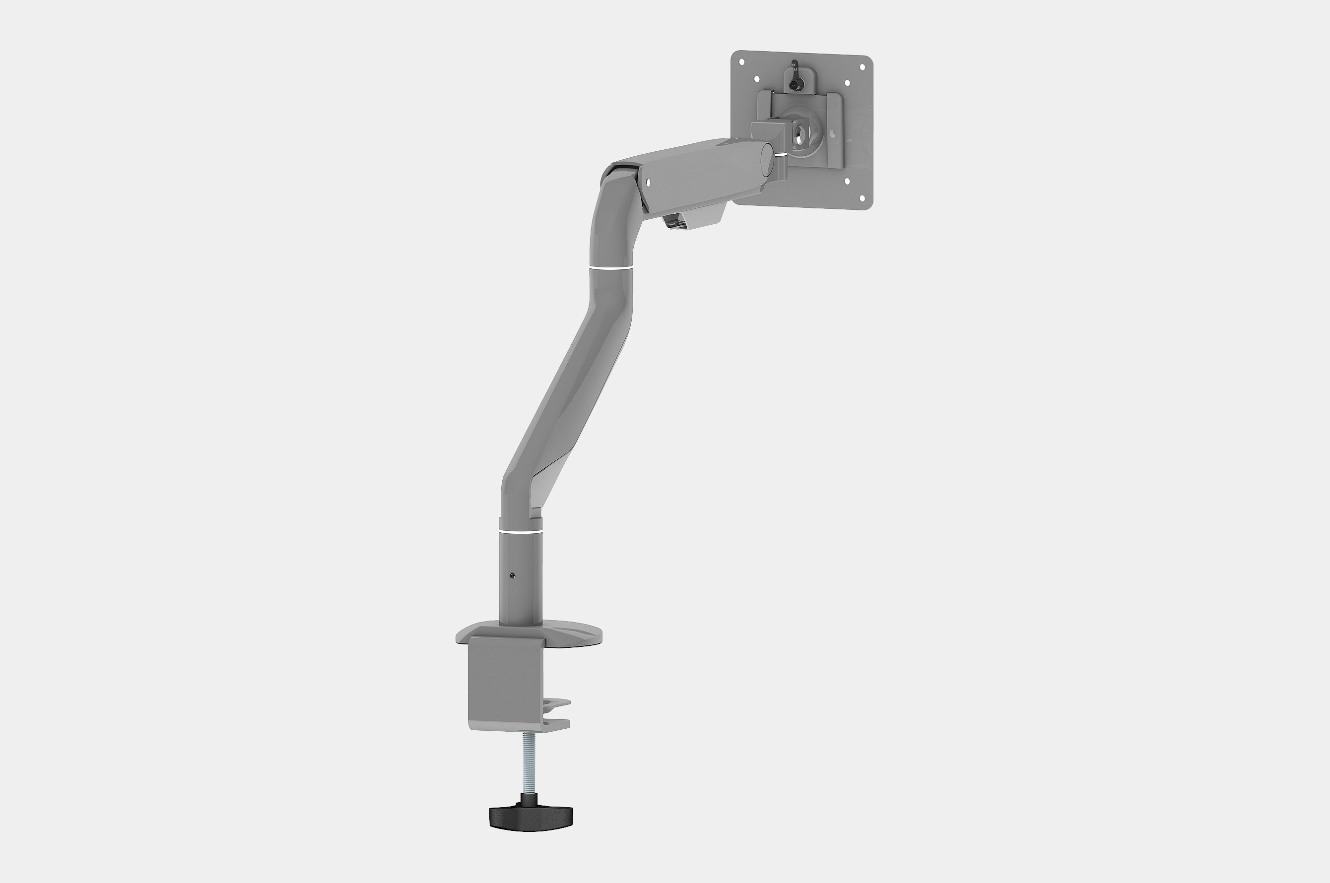 Single Monitor Arm – Screen Size 17" – 32" Screens – Grey 2