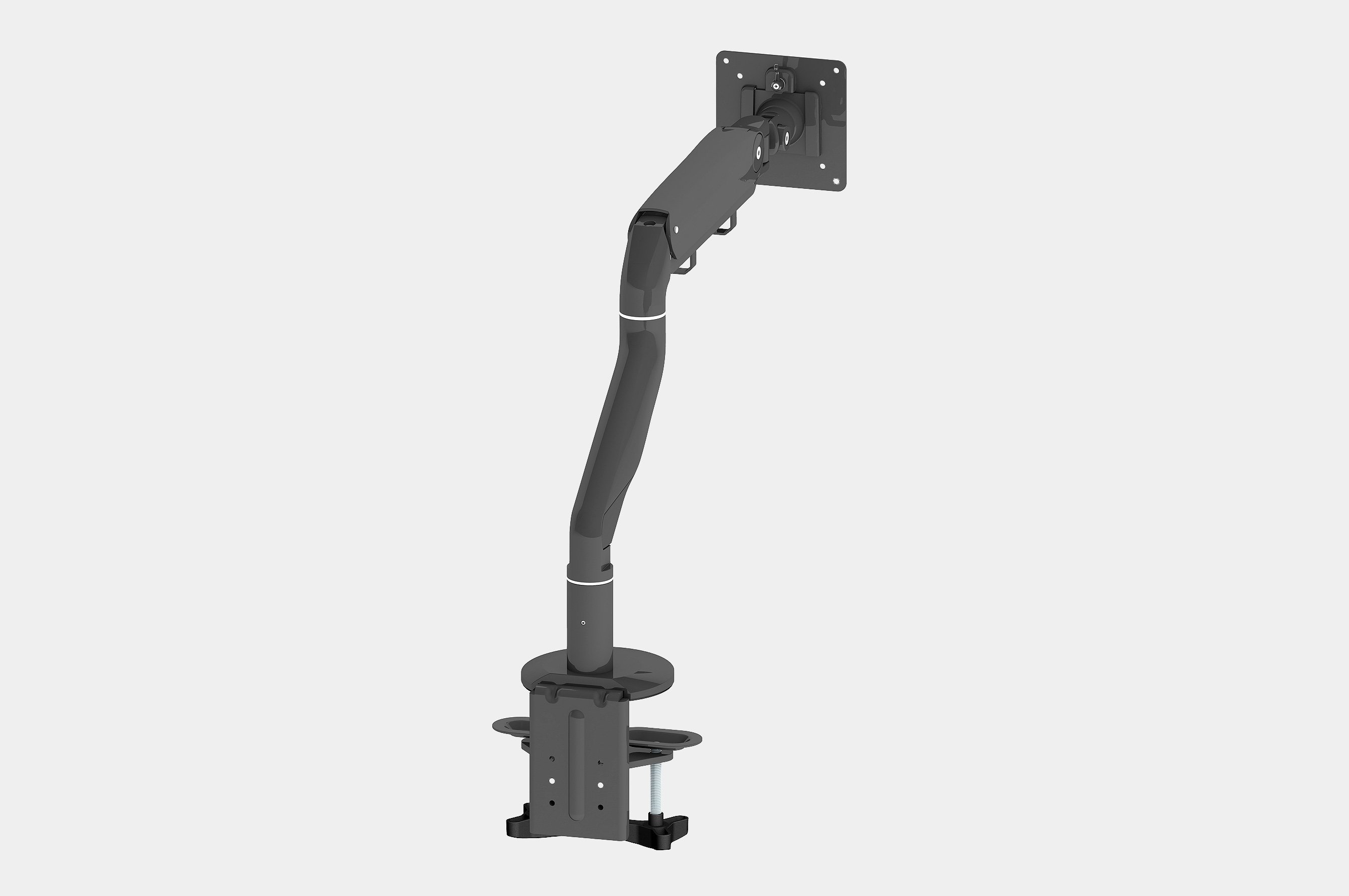 Single Monitor Arm – Screen Size 17" – 34" Screens – Black 2