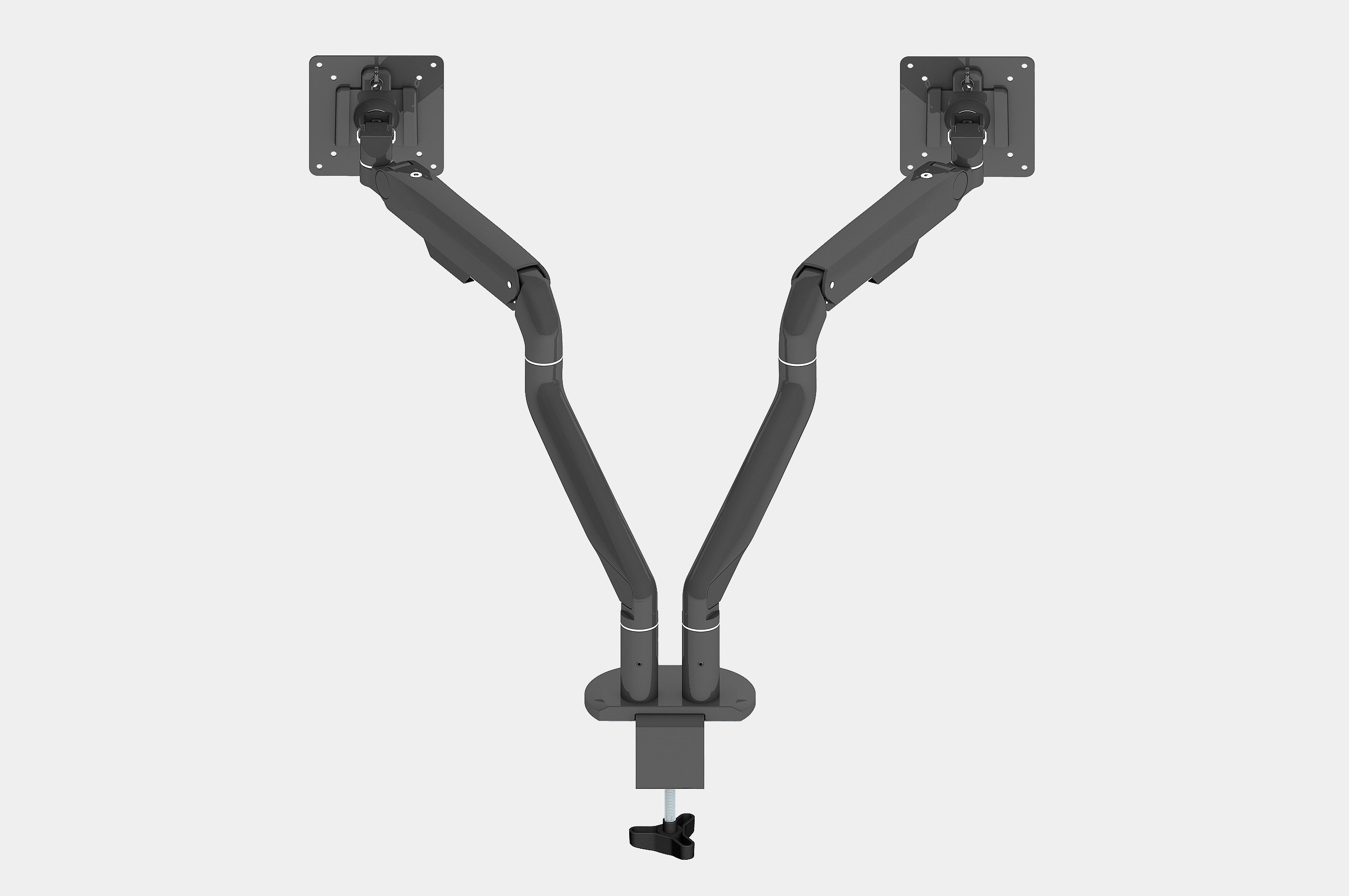 Dual Monitor Arm – Screen Size 17" – 32" Screens – Black 2