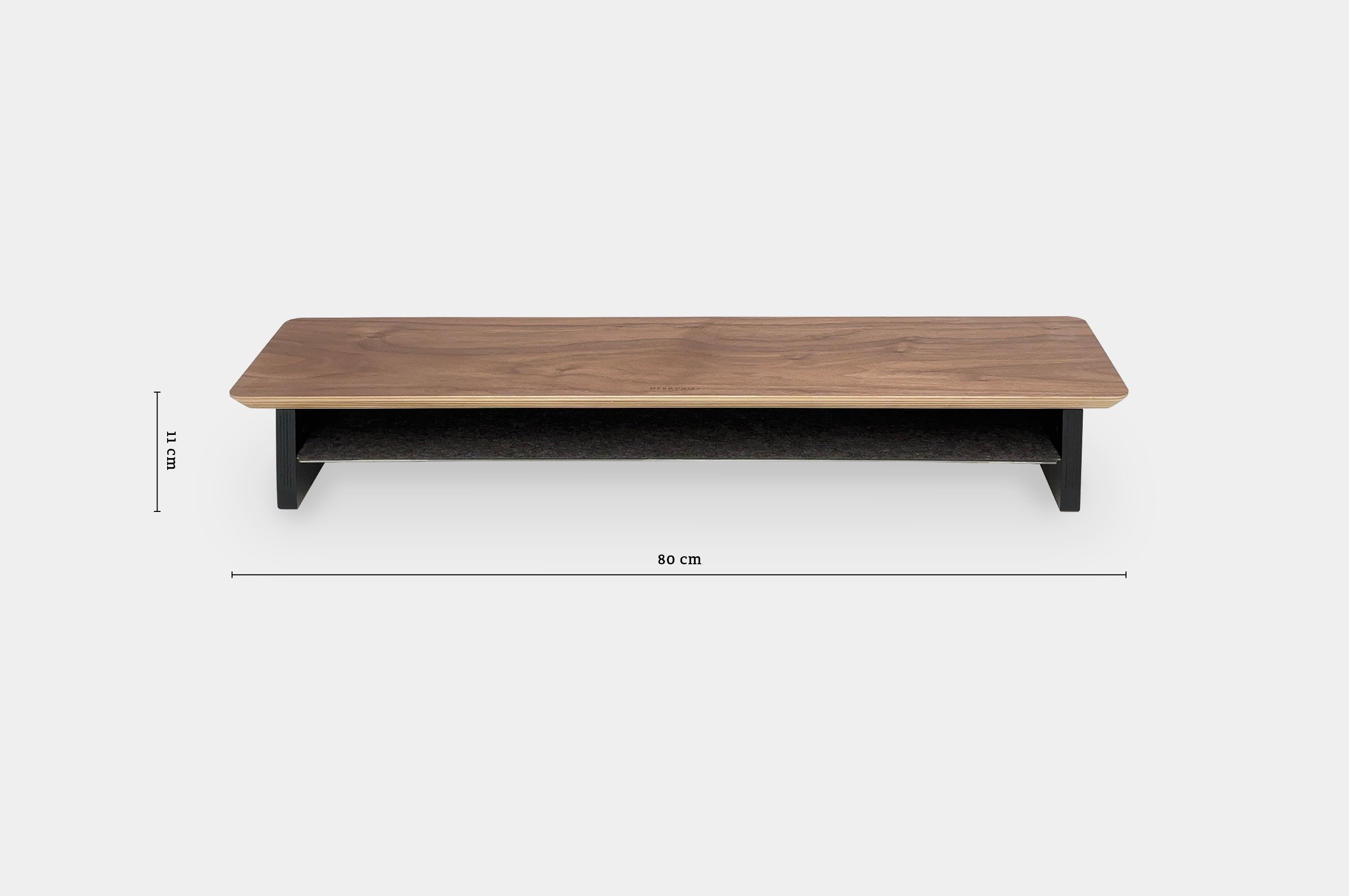 Pro+ Medium Monitor Stand – Walnut 7