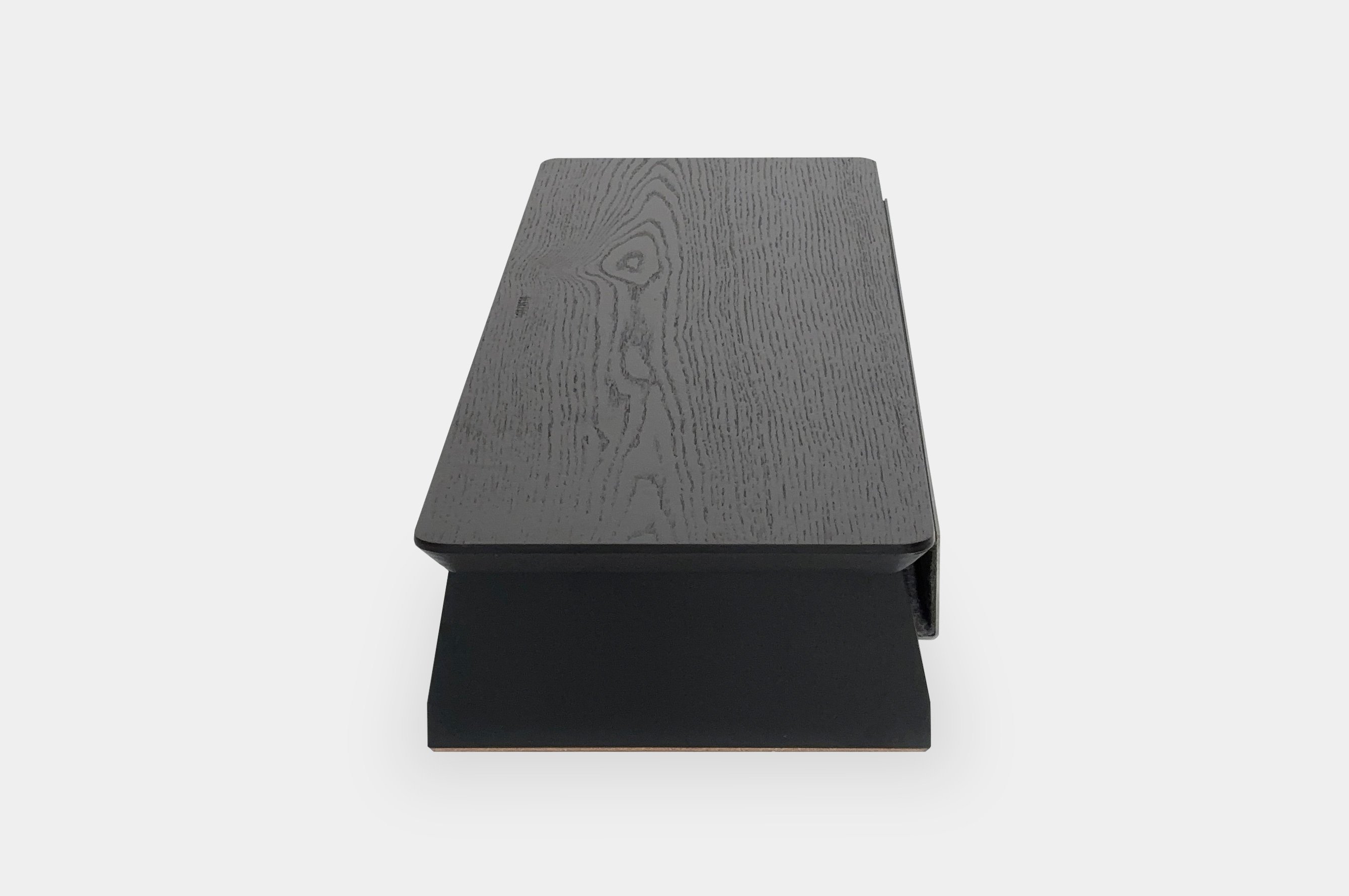 Pro+ Medium Monitor Stand – Oak / Black 3