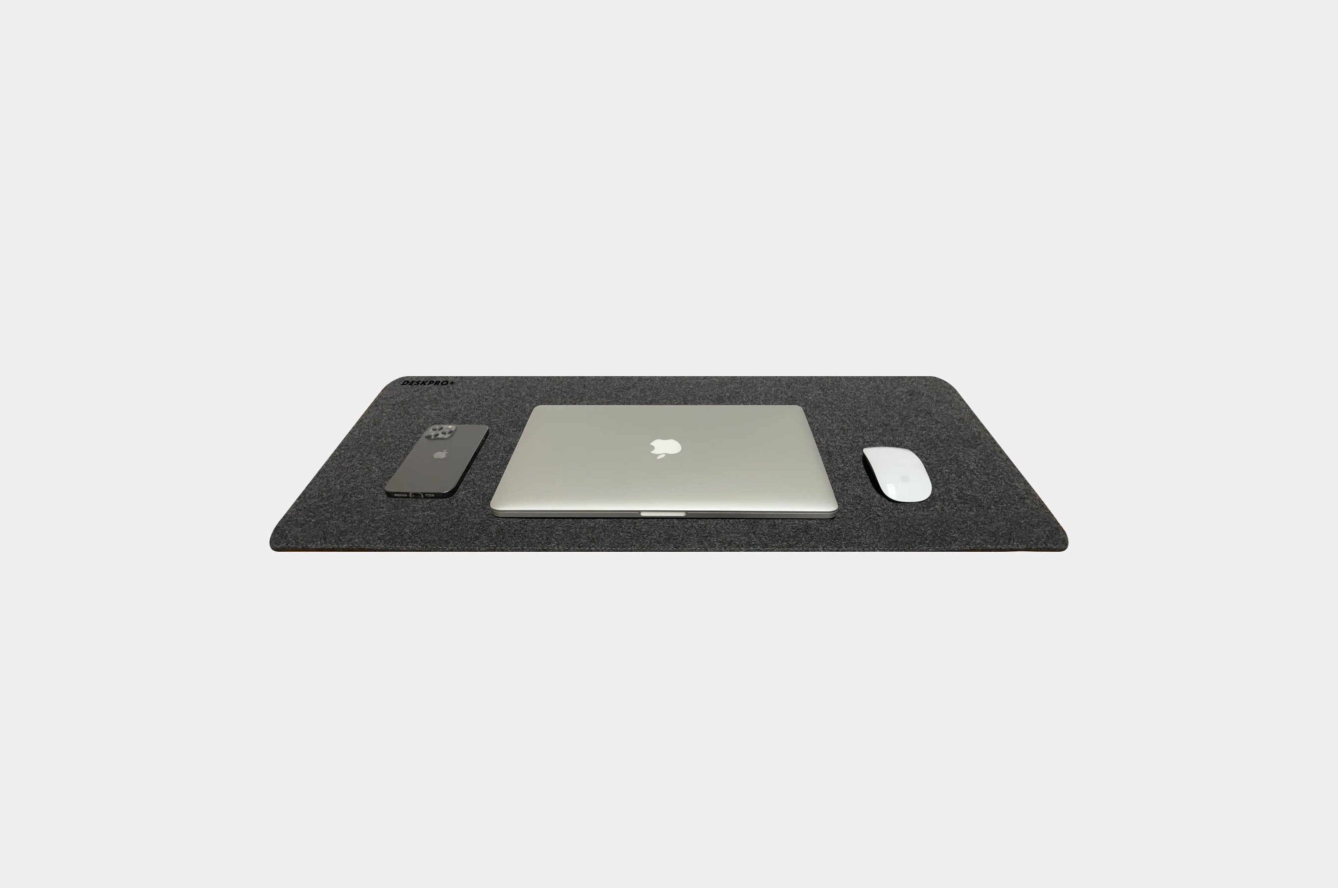 DeskPro+ Desk Pad – Dark Grey Felt 1