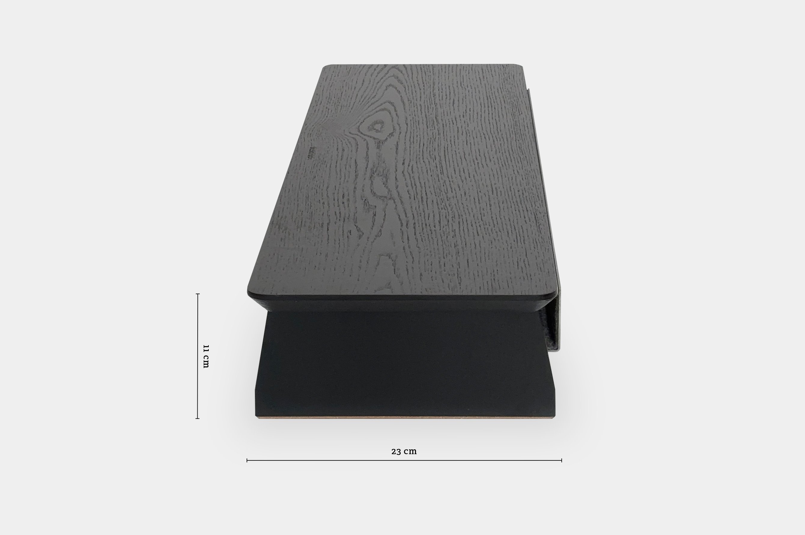 Pro+ Medium Monitor Stand – Oak / Black 8