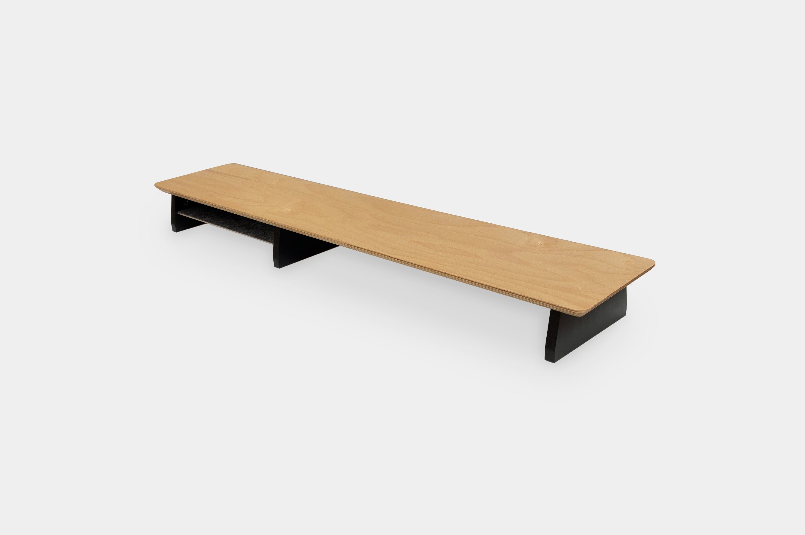 Pro+ Long Monitor Stand – Birch 1