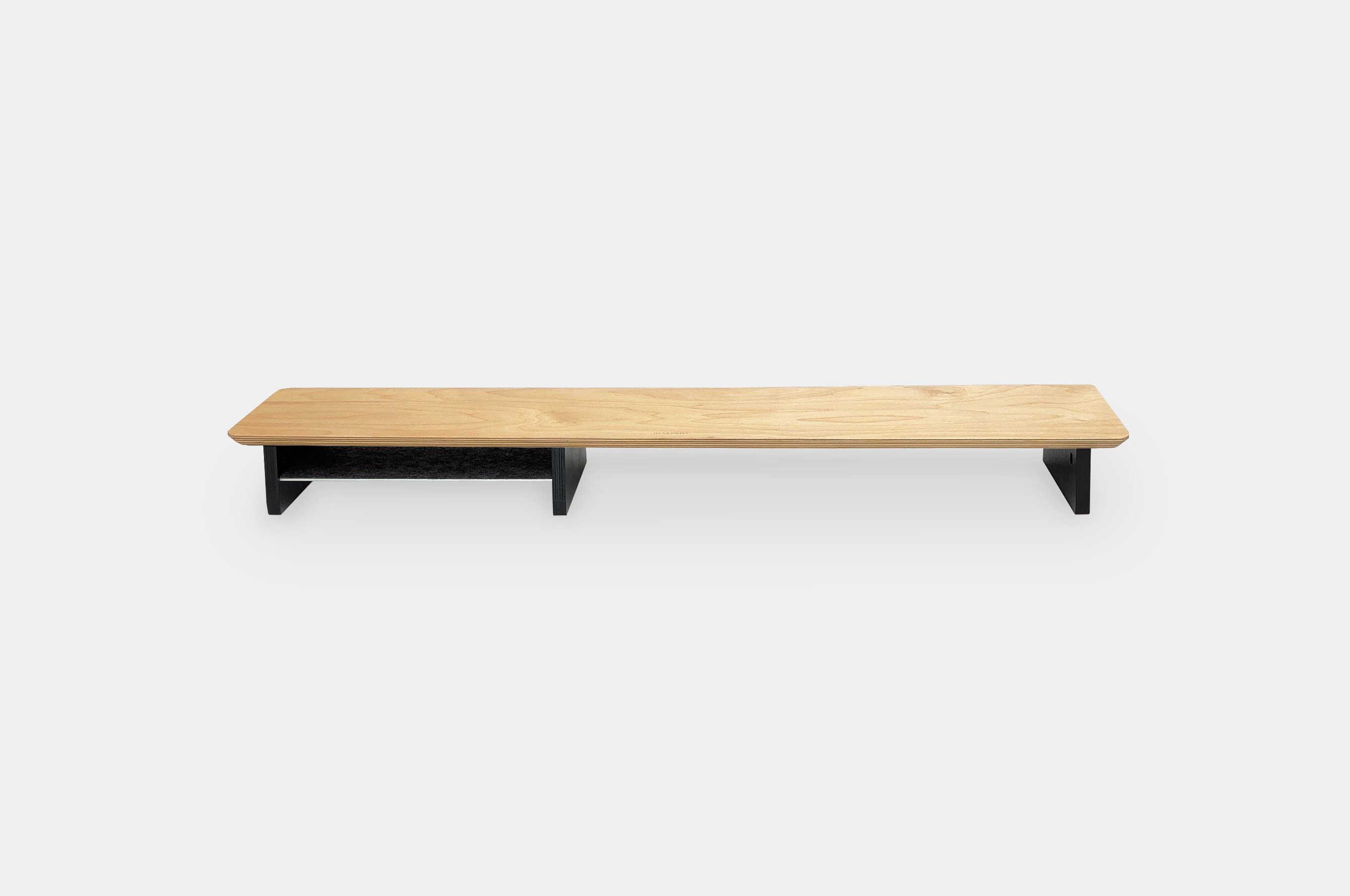 Pro+ Long Monitor Stand – Birch 2