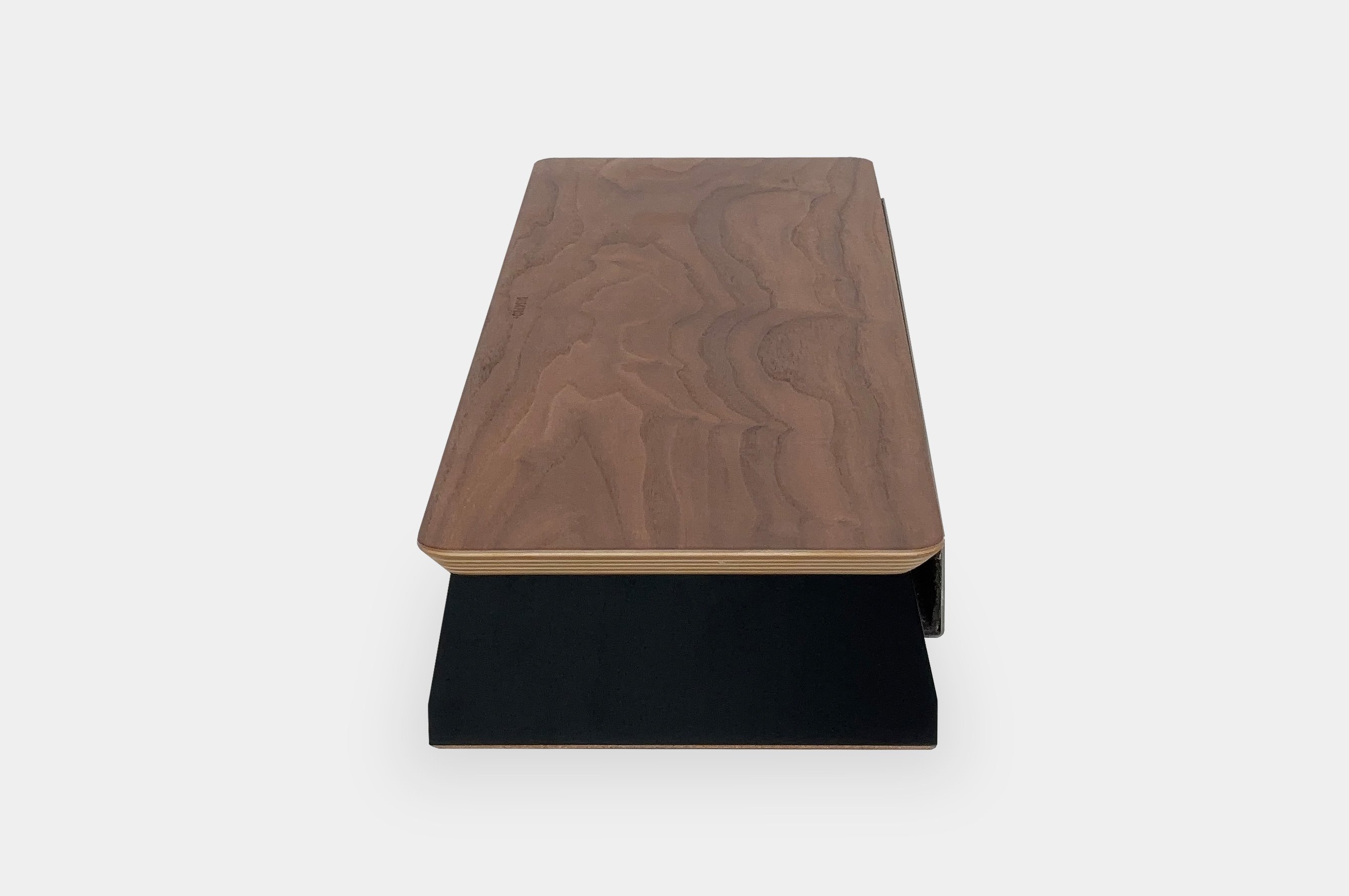 Pro+ Medium Monitor Stand – Walnut 3