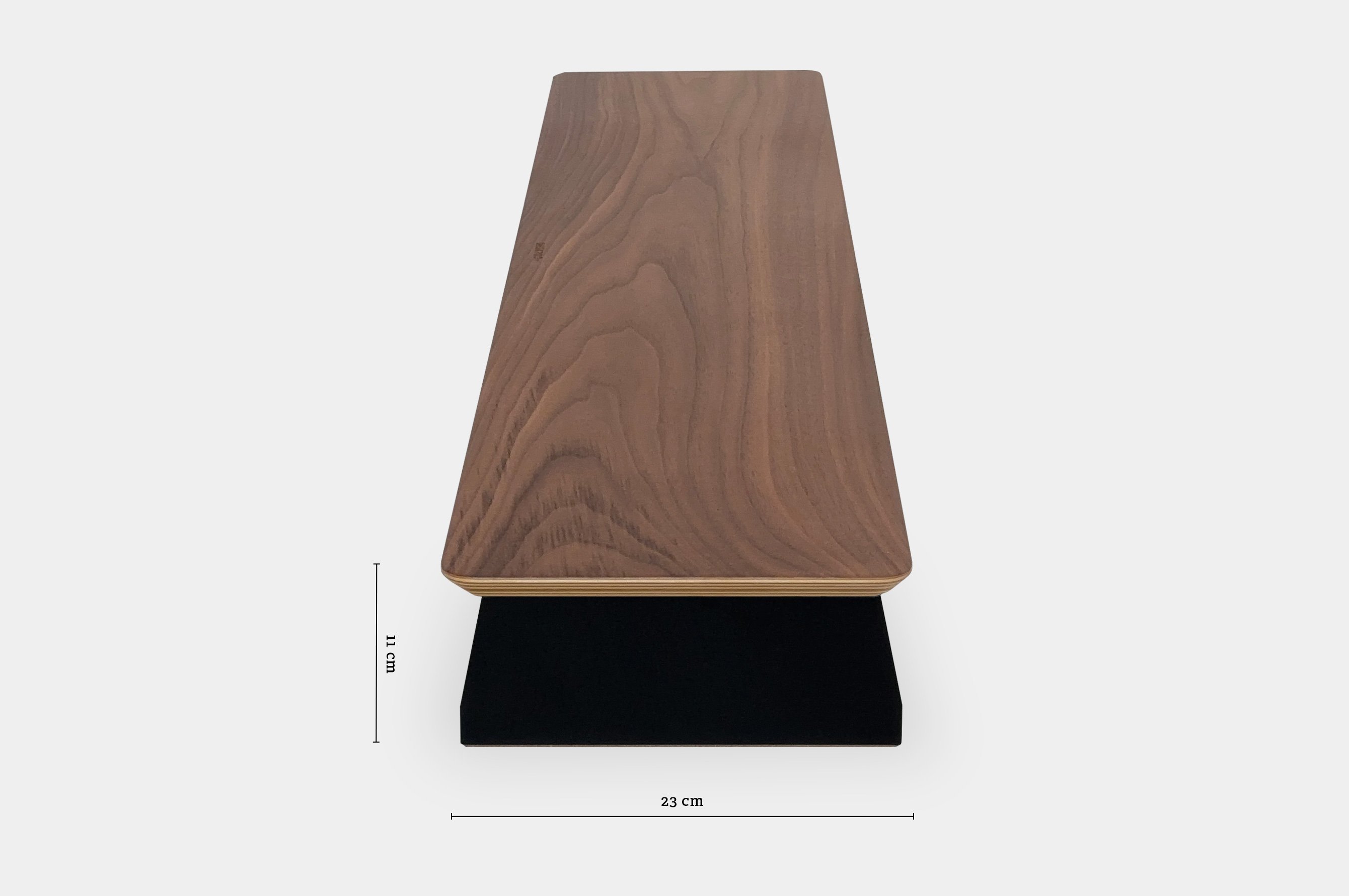 Pro+ Long Monitor Stand – Walnut 8