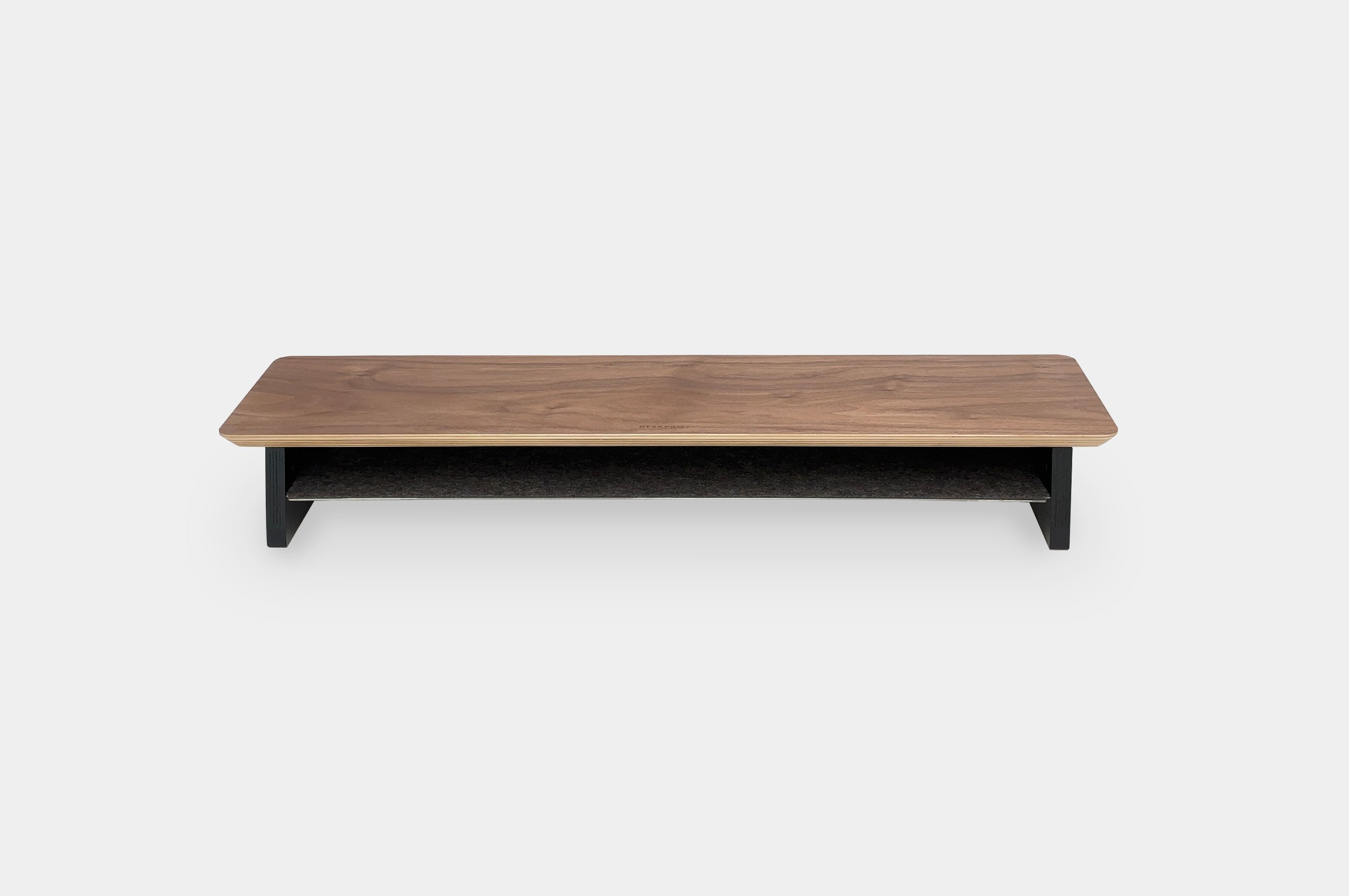 Pro+ Medium Monitor Stand – Walnut 2