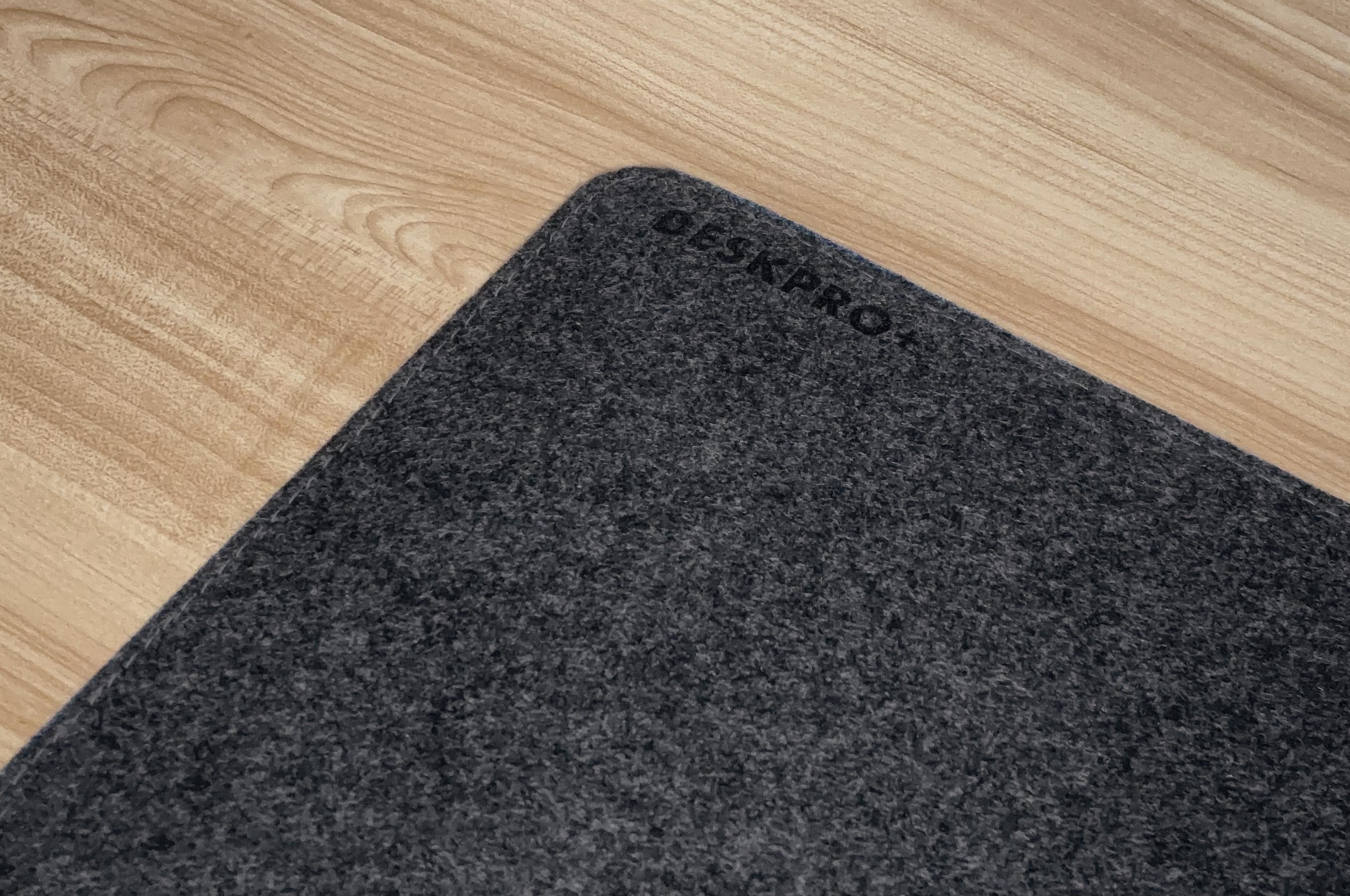 DeskPro+ Desk Pad – Dark Grey Felt 3