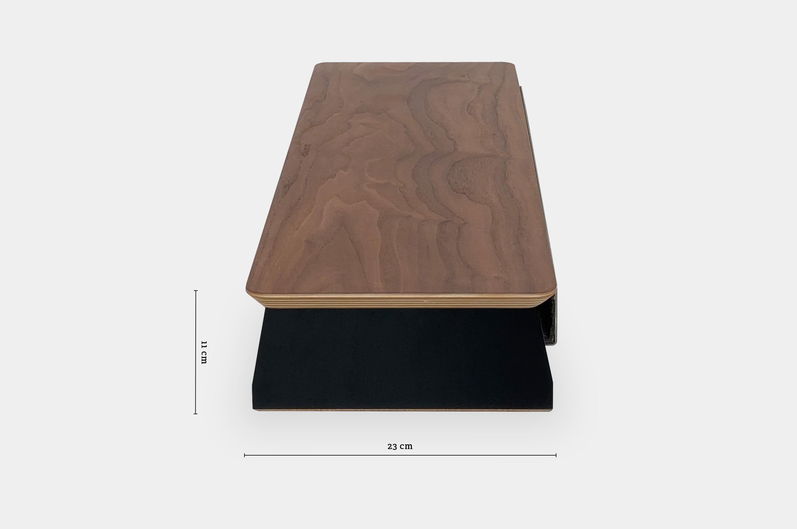Pro+ Medium Monitor Stand – Walnut 8